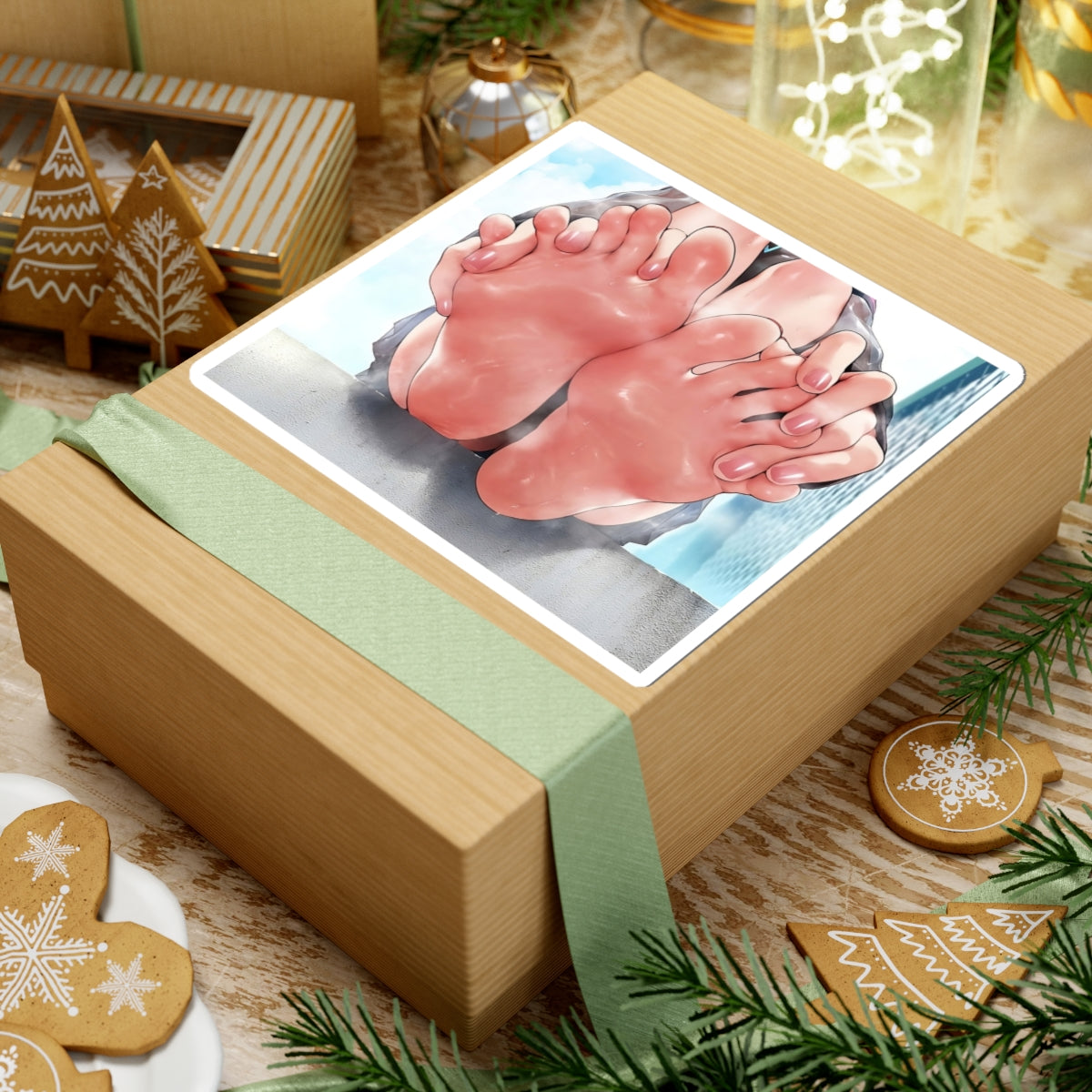 Sweaty Soles Sticker | Sexy Feet | Foot Fetish