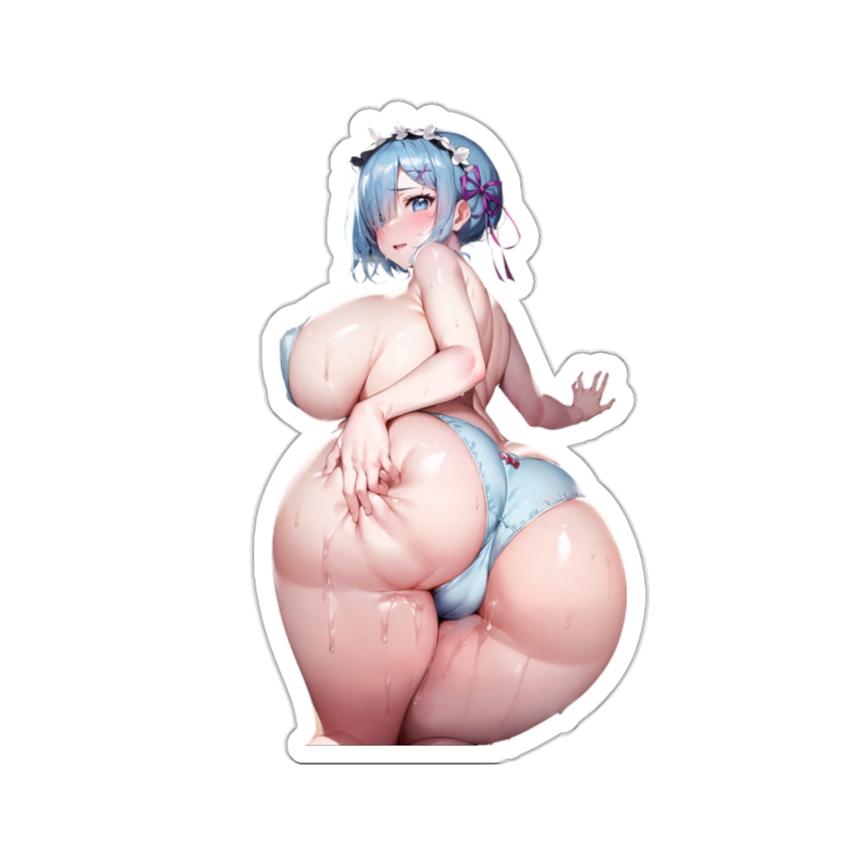 Sexy Anime Sticker | Rem | Lewd Anime Sticker | Lewd Sticker | Sexy Waifu Sticker | Re Zero | kospeko