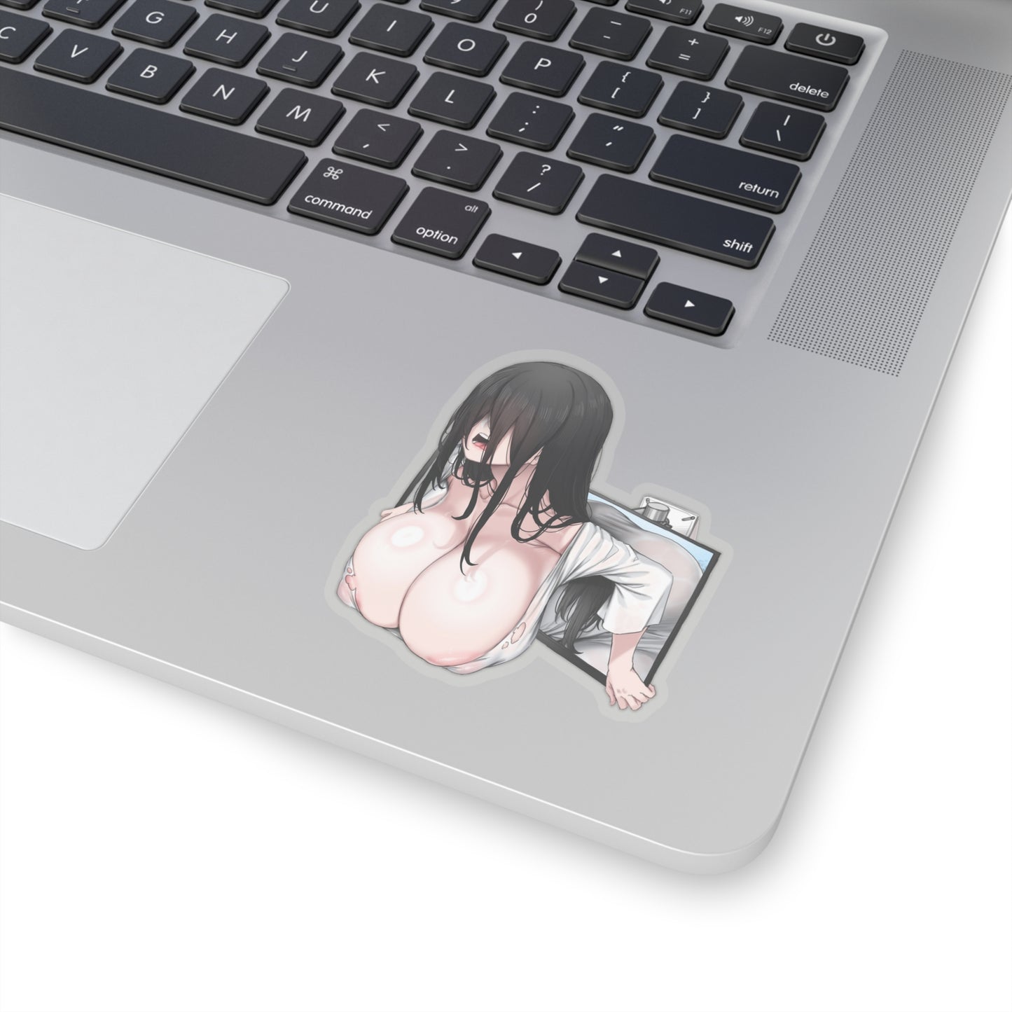 Lewd Sadako Sticker | Coming Out Of The TV | Big Boobs | Funny Anime Sticker | Kiss-Cut Sticker | Uncensored Anime | Otaku | Waifu | Sexy Anime Sticker | Huge Tits