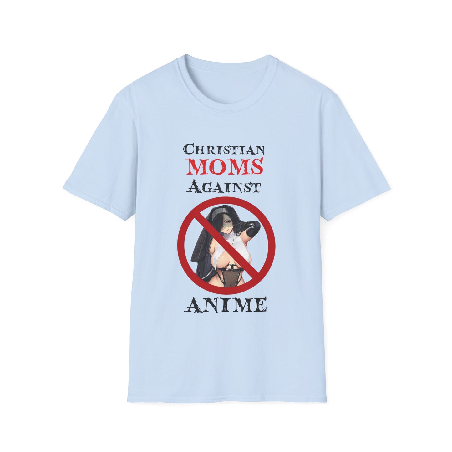 Christian Moms Against Anime | Funny Anime Shirt | Funny Tee | Weeb | Otaku | Funny
