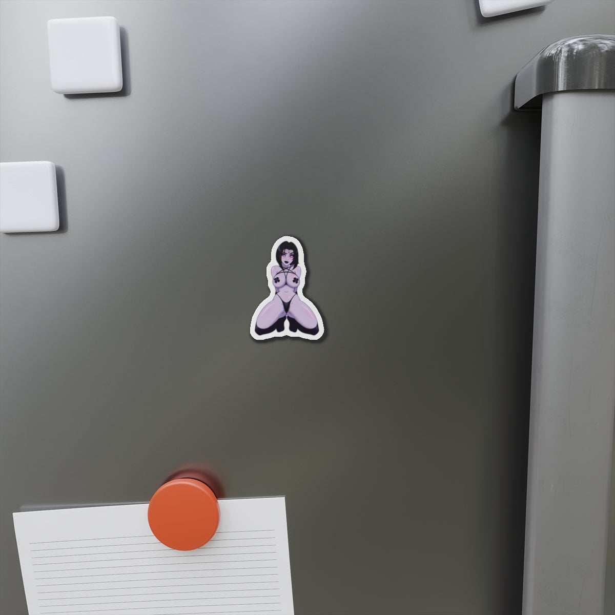 Sexy Waifu Magnet | Raven | Sexy Anime Magnet | Lewd Anime Magnet | Otaku | Waifu | Waifu Magnet | NSFW