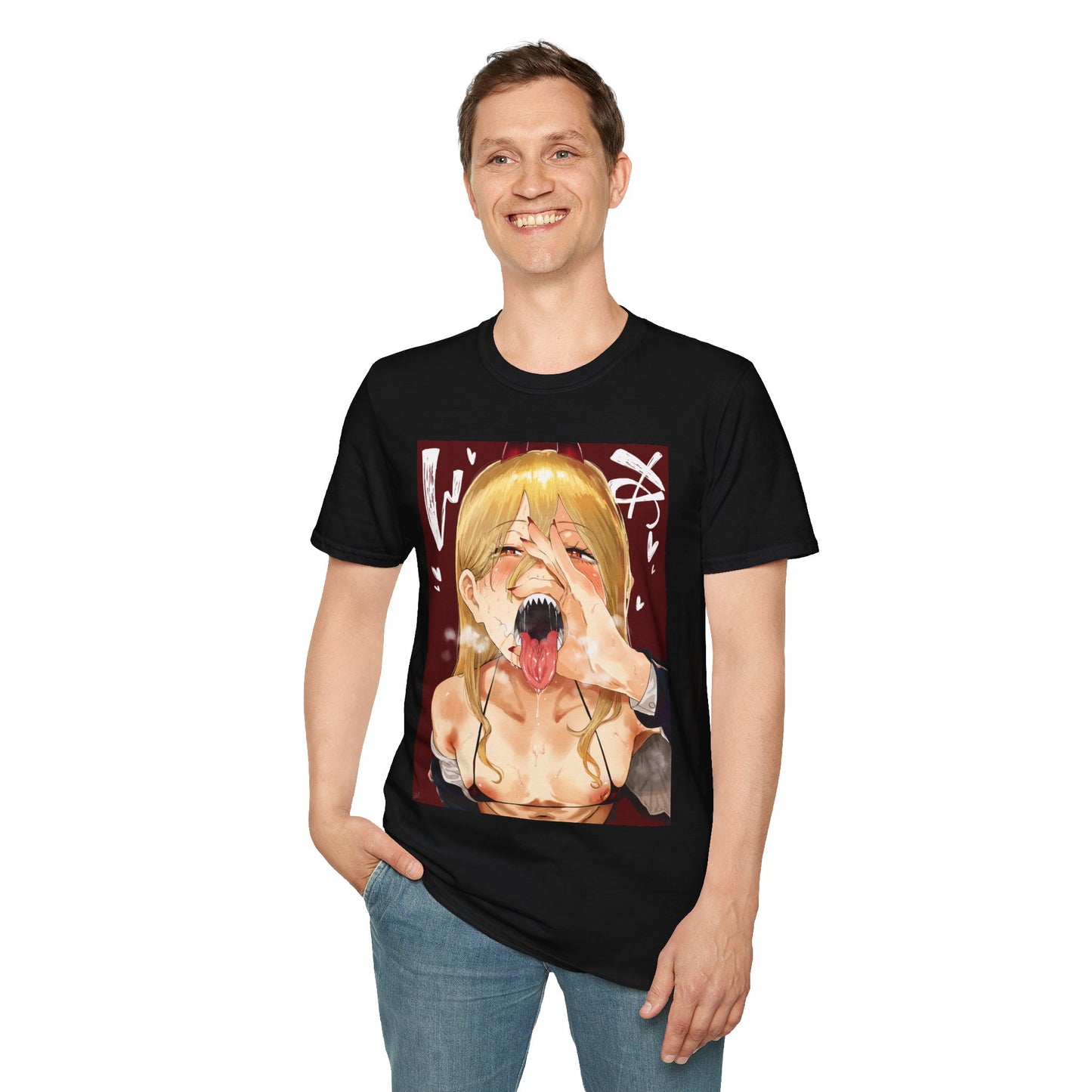 Power Blowjob T-shirt | Anime T-Shirt | Ecchi | Waifu