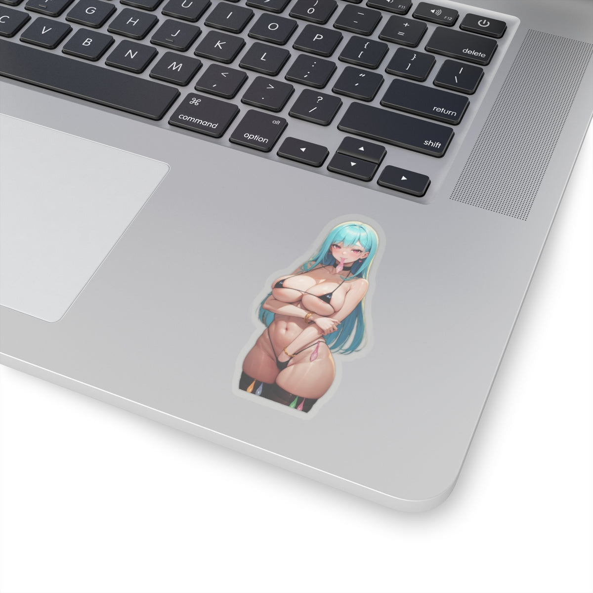 Sexy Anime Sticker | Sexy Anime Girl | Lewd Anime Sticker | Lewd Sticker | Sexy Waifu Sticker | Condoms | Bikini | Blue Hair