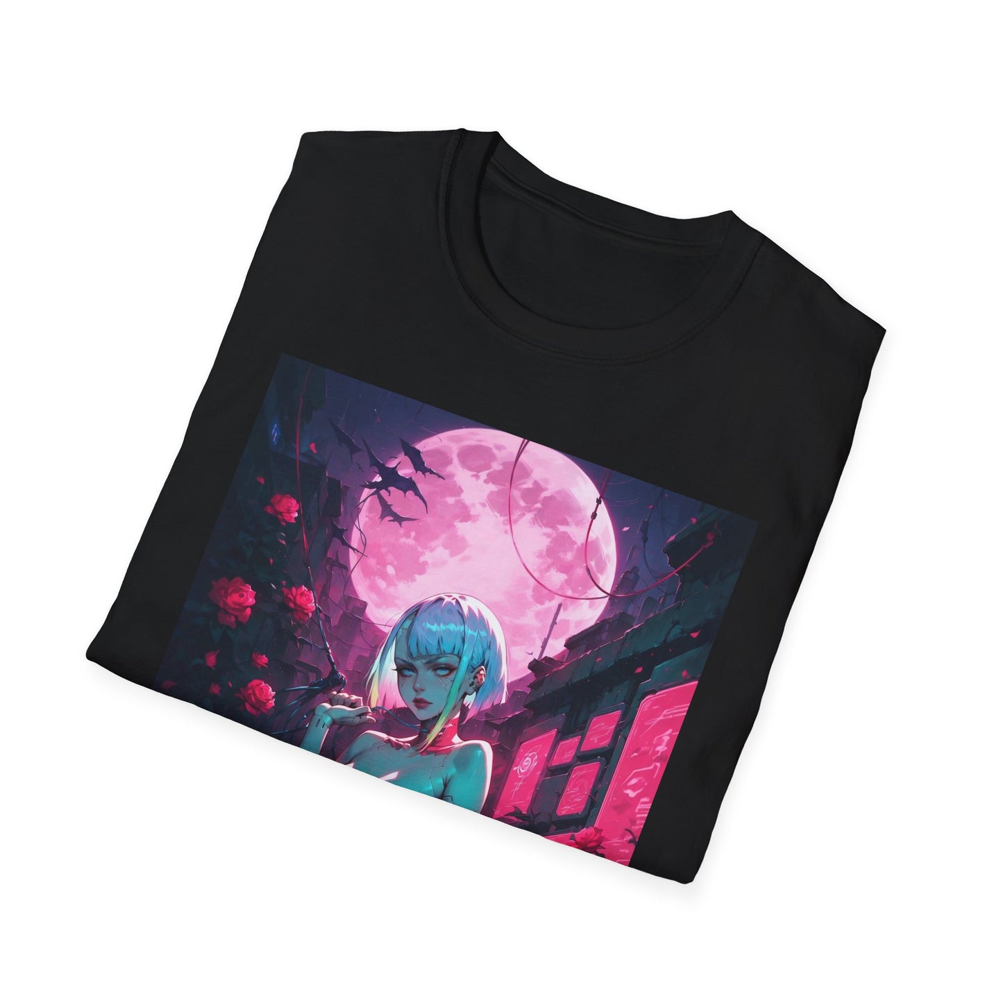 Lewd Cyberpunk Waifu T-shirt | Lucy | Ecchi | Waifu | Otaku | Oppai