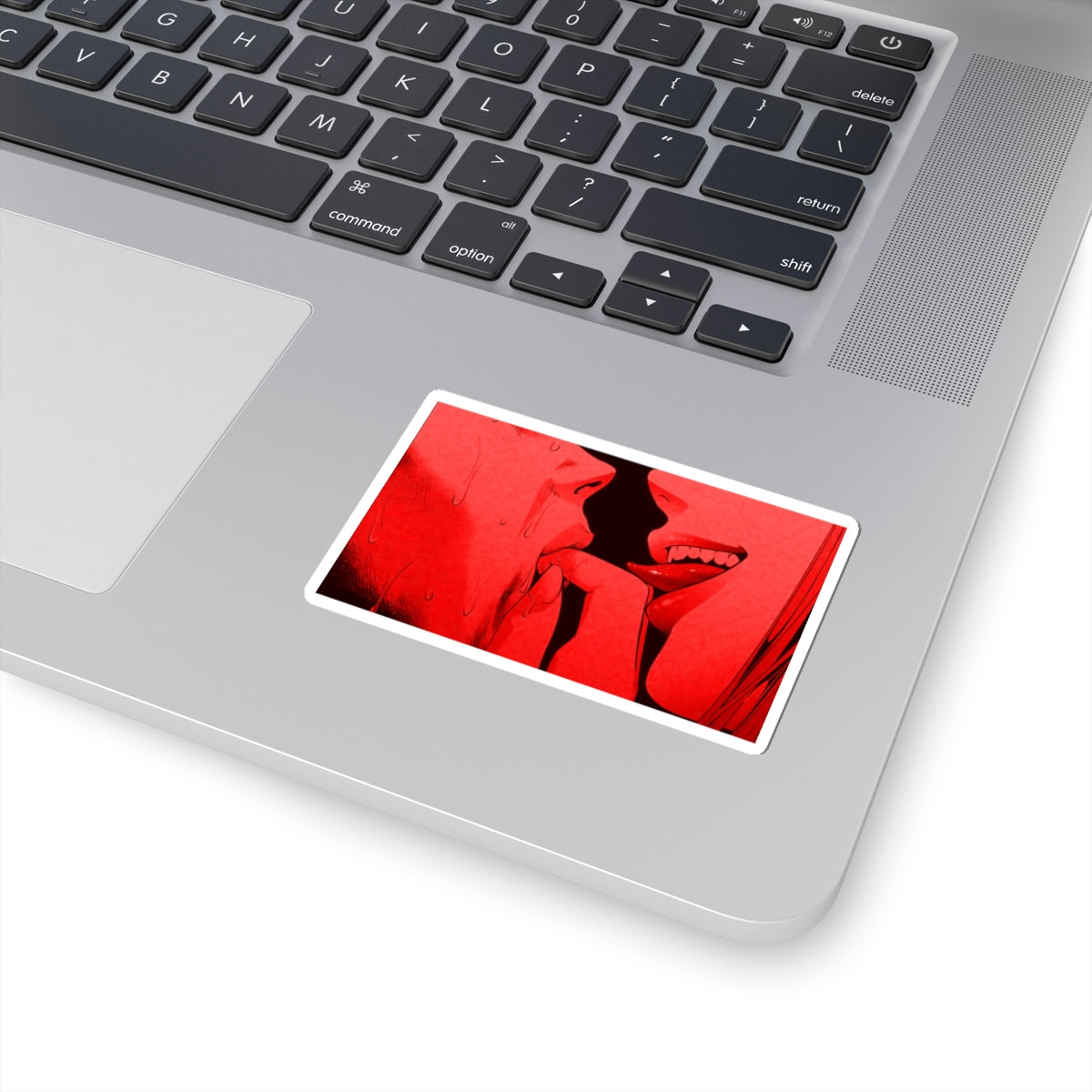 Lewd Sticker | Prison | Finger In Mouth