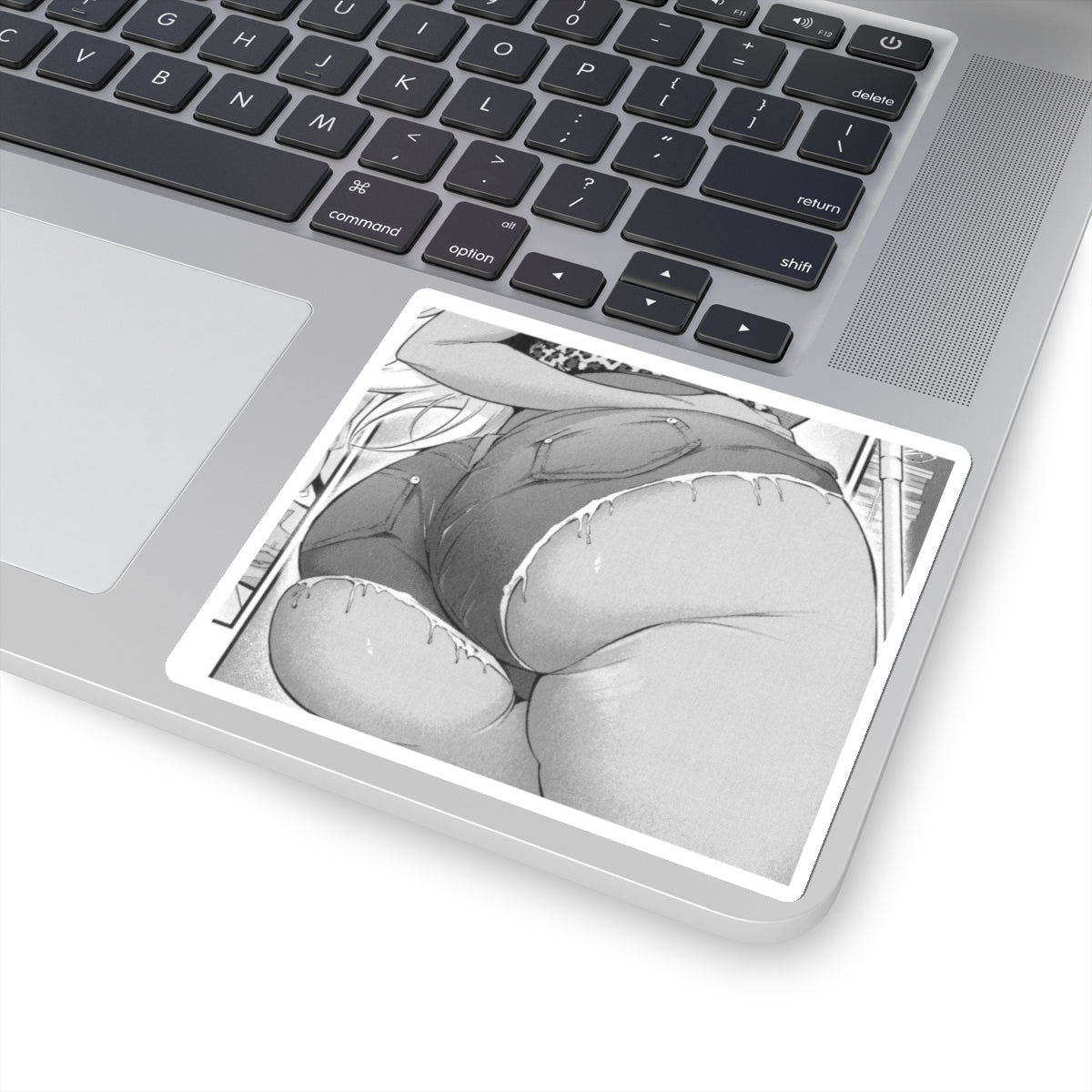 Sexy Ass Sticker | Big Booty | Lewd Sticker | Lewd Anime Sticker | Monochrome | Gyaru
