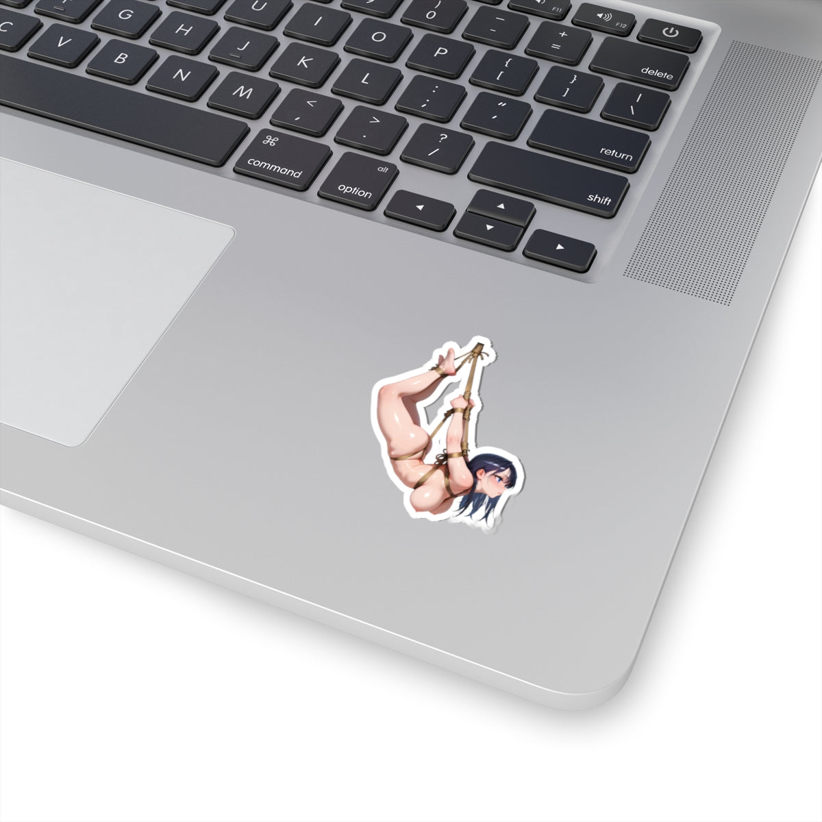 Hentai Sticker | Kiss-Cut Sticker | BDSM | Bondage | Hanging from Rope