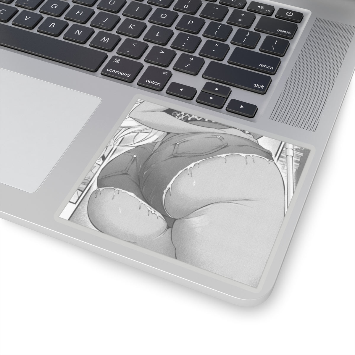 Sexy Ass Sticker | Big Booty | Lewd Sticker | Lewd Anime Sticker | Monochrome | Gyaru
