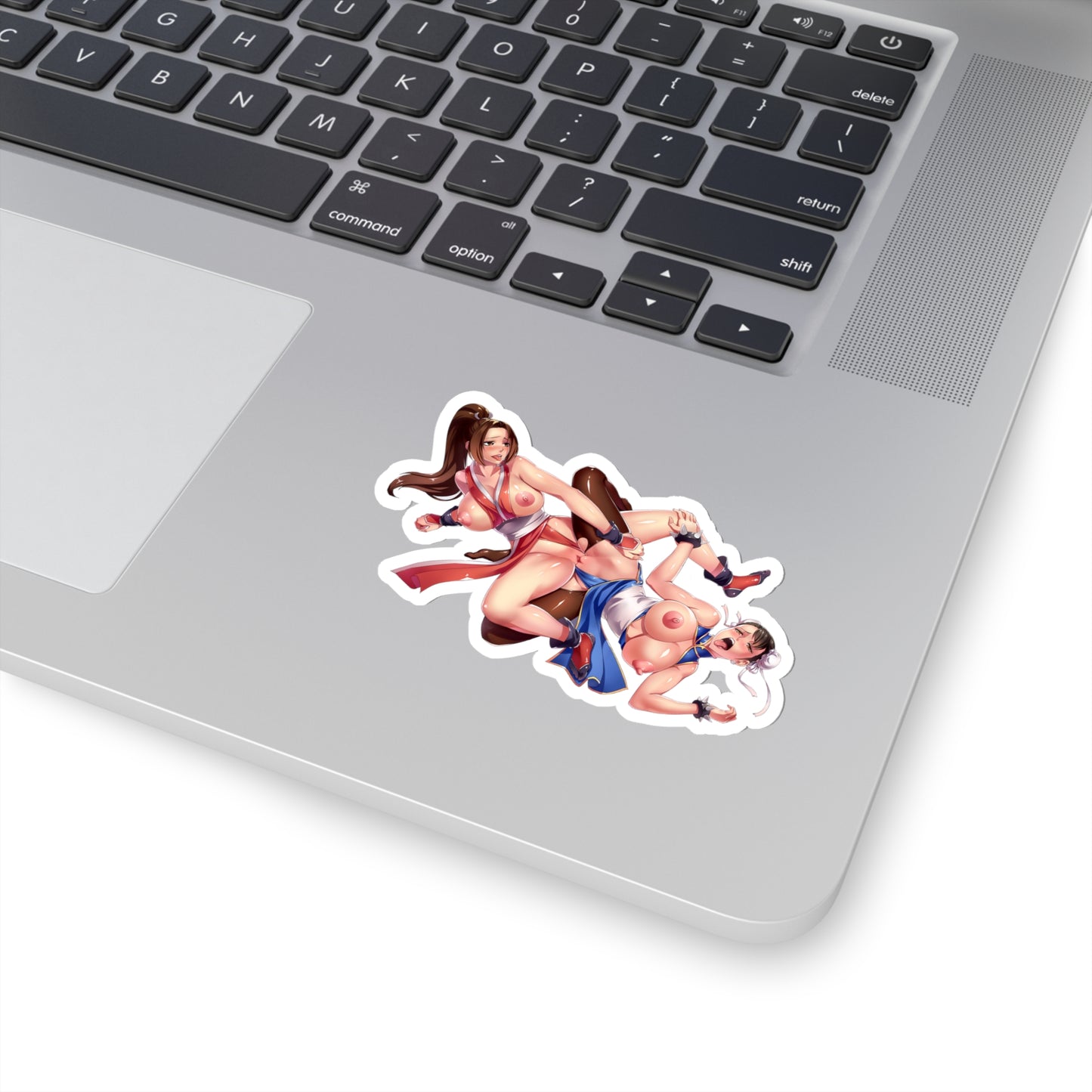 Lewd Chun-Li And Mai Shiranui Sticker | Scissoring | Lesbian | Yuri | Streetfighter Sticker | Uncensored Anime | Lewd Anime Sticker | Tits | Boobs | King Of Fighters | Sexy Anime Sticker | Nami