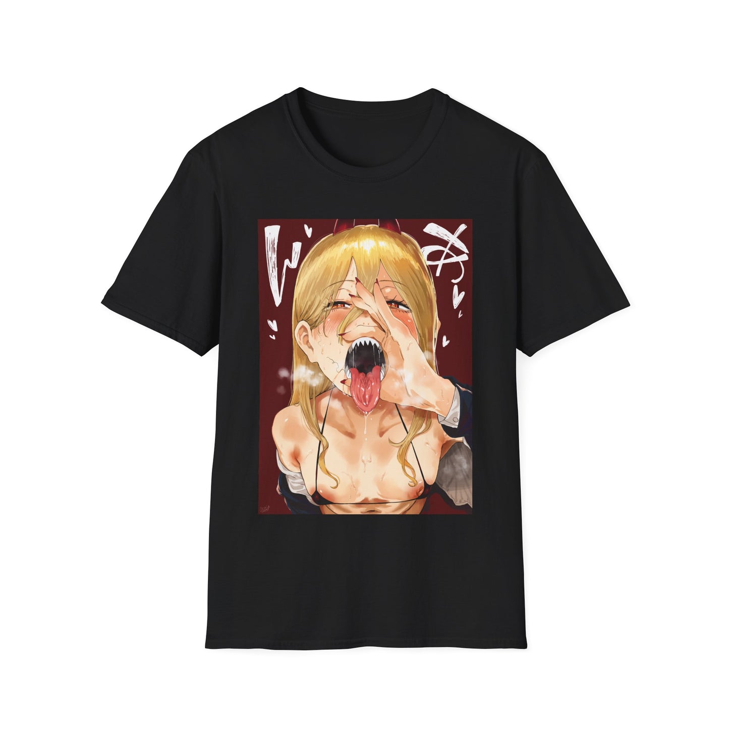 Power Blowjob T-shirt | Anime T-Shirt | Ecchi | Waifu