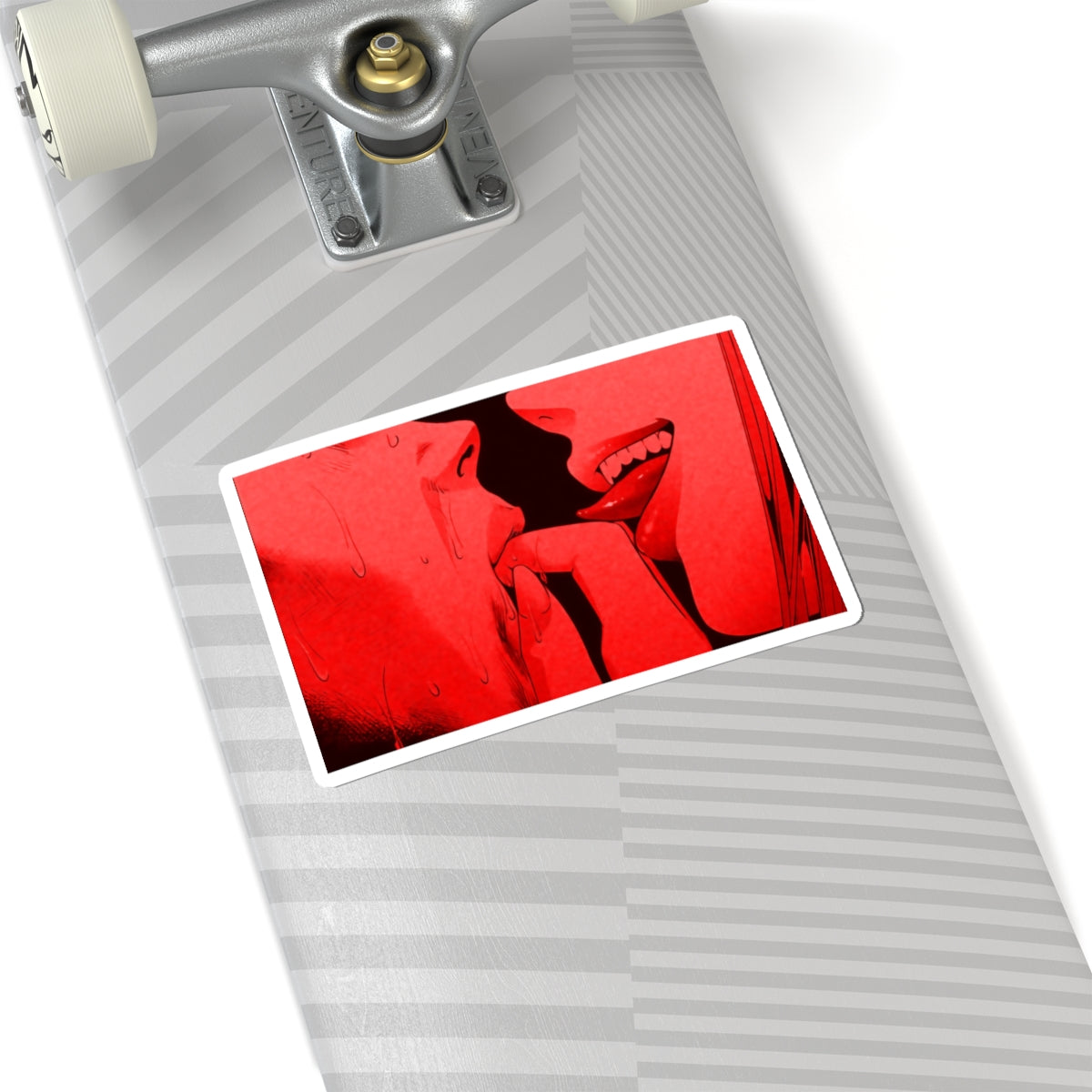 Lewd Sticker | Prison | Finger In Mouth