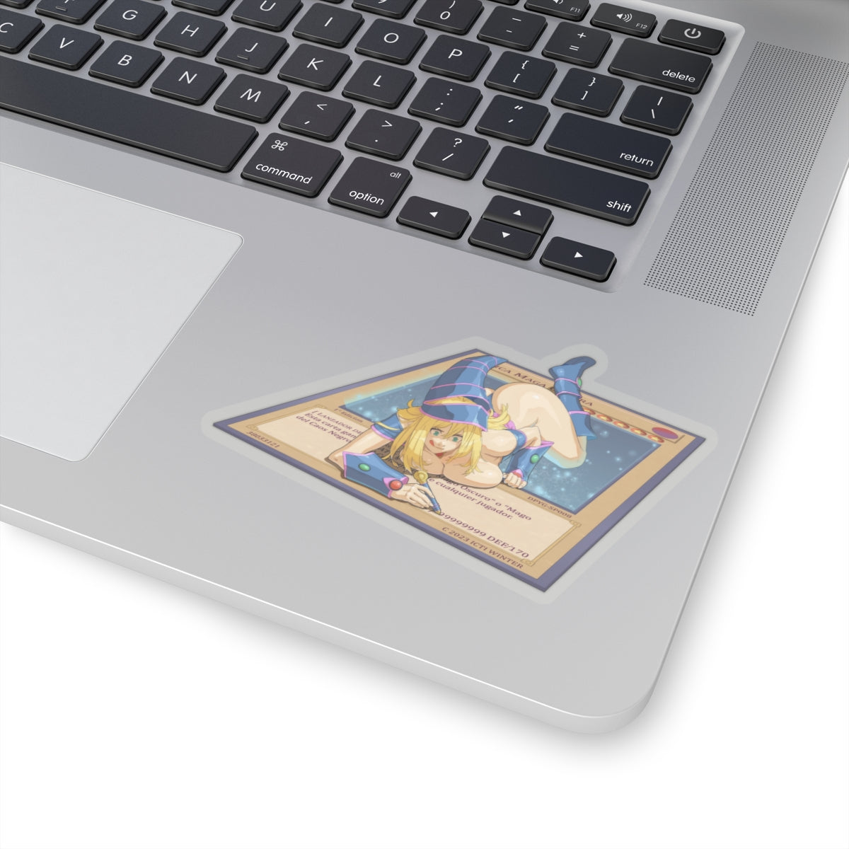 Lewd Anime Girl Sticker | Hentai Sticker | Lewd | Rule 34 | Otaku | Waifu | Magician Girl | YGO | Fantasy | Retro