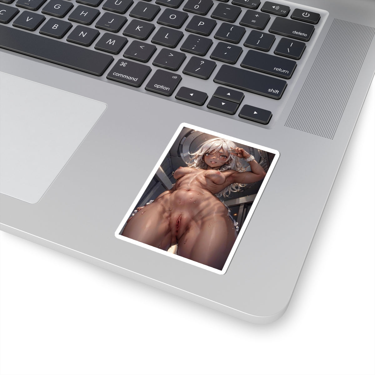 Waifu Sticker | Hentai Girls Sticker | Ebony Brown Skin Pussy