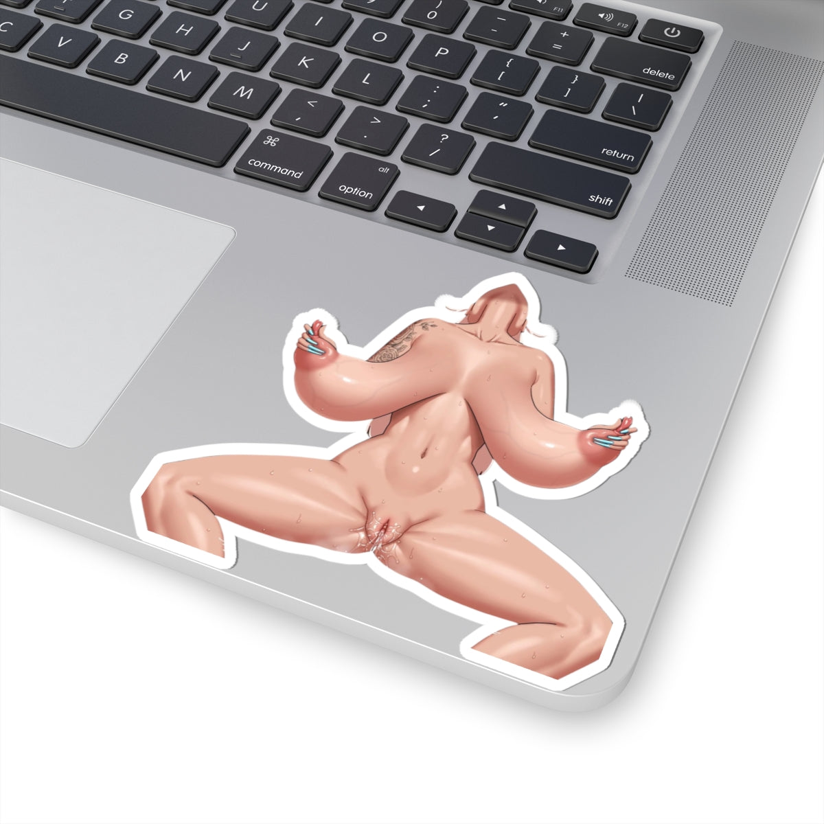 Hentai Sticker | Kiss-Cut Sticker | Long Nipples | Orgasm
