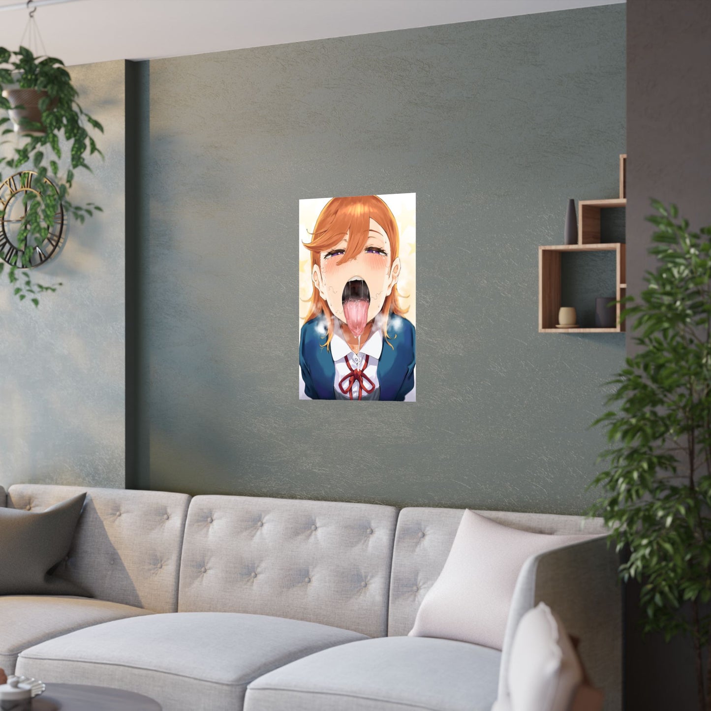 Lewd Waifu Poster | Blowjob