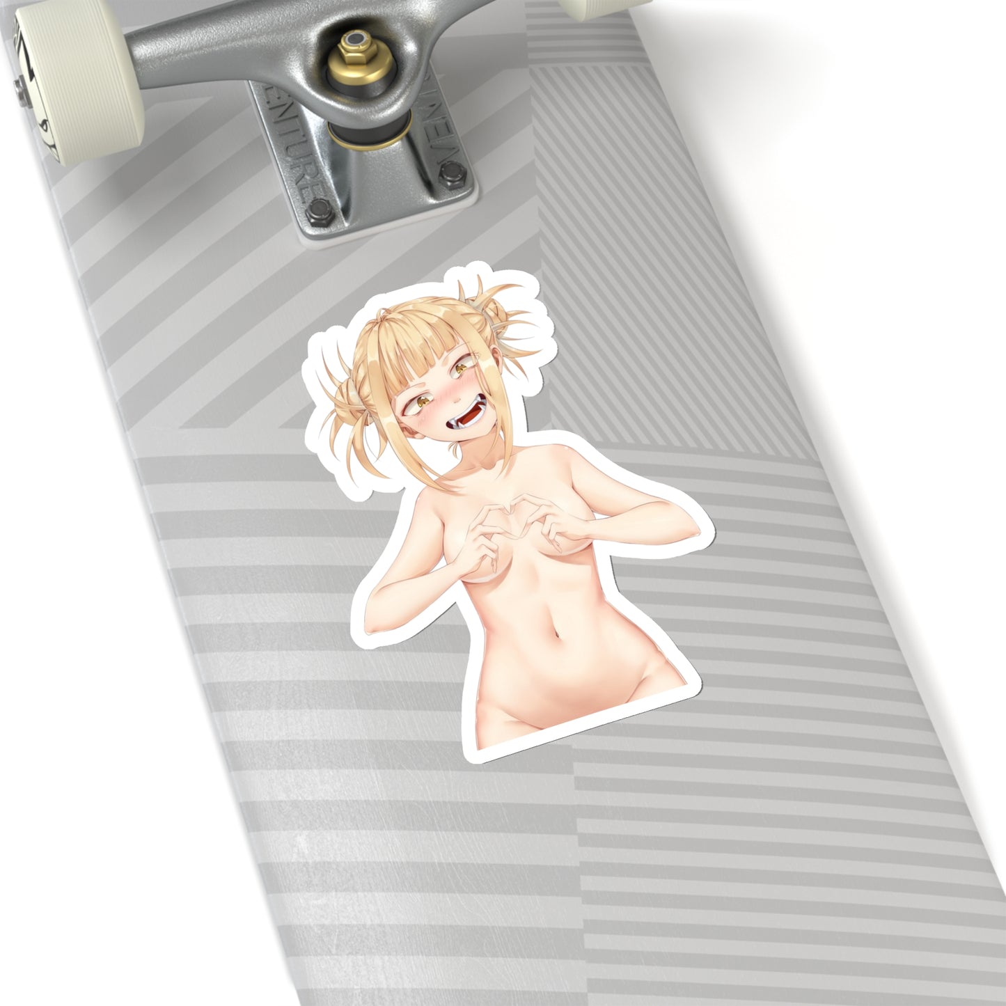 Lewd Himiko Toga Sticker | Love | Heart | Small Tits | Kiss-Cut Sticker | MHA Sticker | Uncensored Anime | Sexy Anime Sticker | Lewd Anime Sticker | Otaku | Waifu