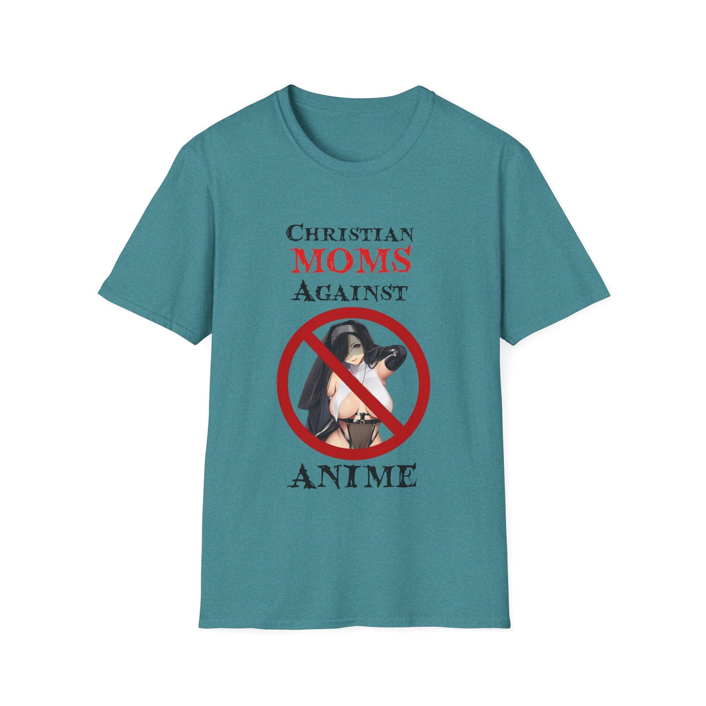 Christian Moms Against Anime | Funny Anime Shirt | Funny Tee | Weeb | Otaku | Funny