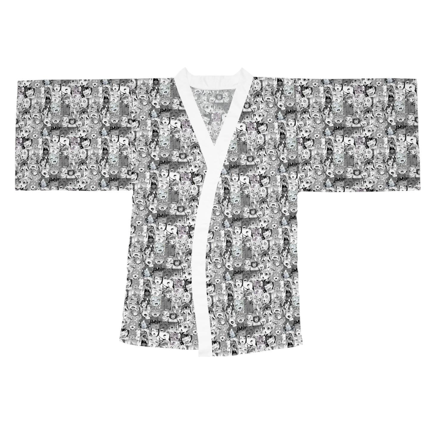 Ahegao Kimono Robe, Unique Fashion Statement
