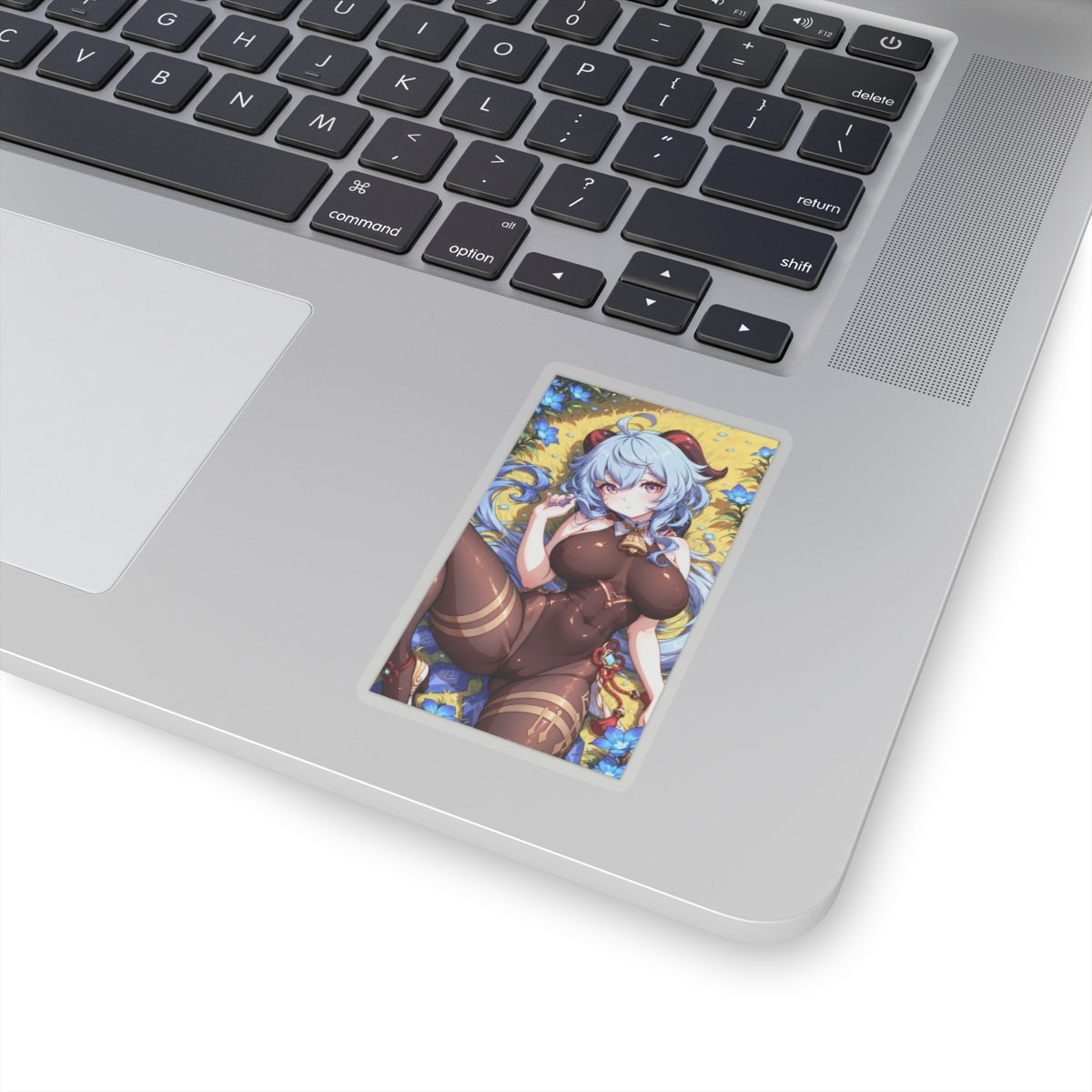 Ecchi Sticker | Blue Hair| Hentai NSFW Sticker | Goat Girl | Demon Girl