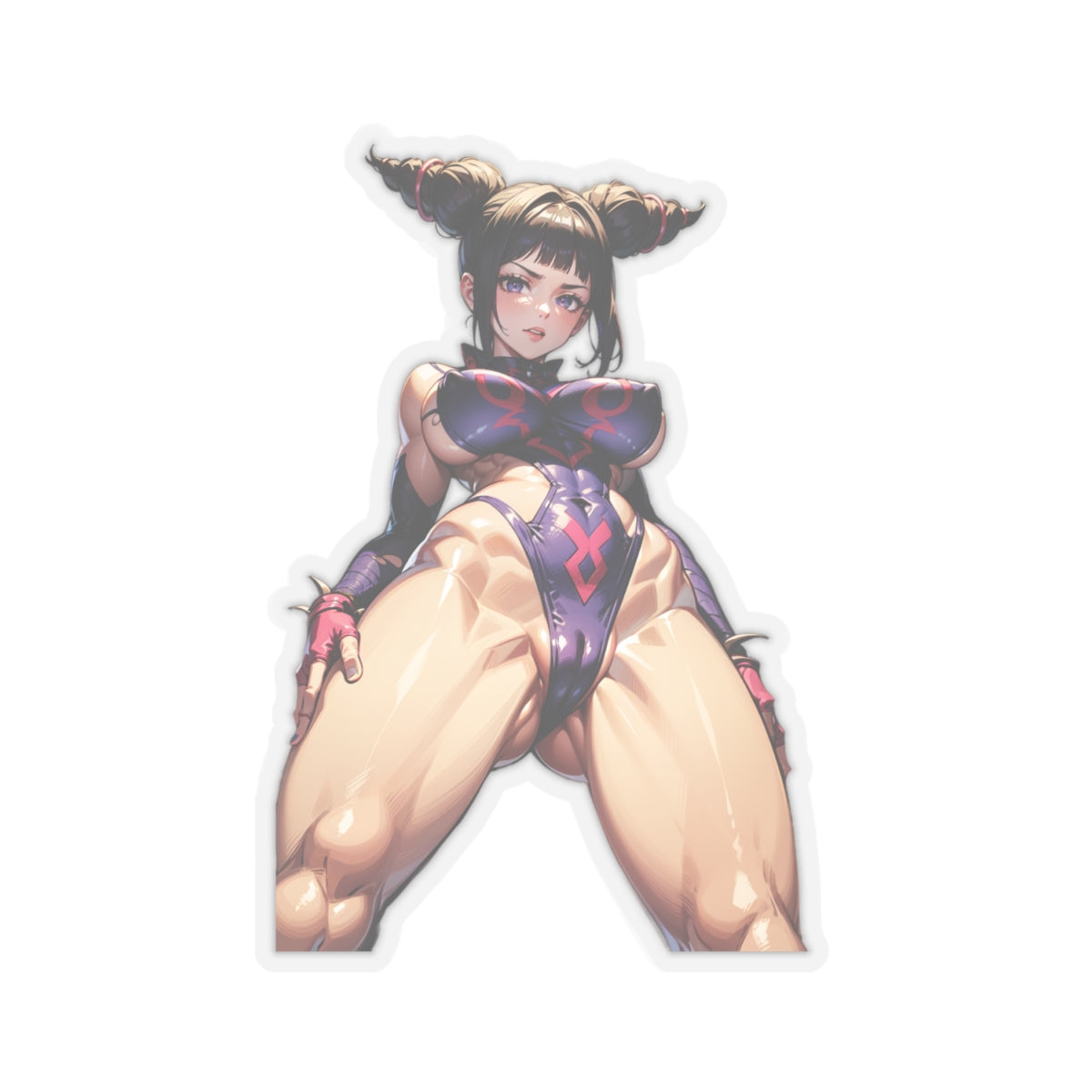 Sexy Anime Sticker | Juri Han | Lewd Anime Sticker | Lewd Sticker | Sexy Waifu Sticker | Streetfighter