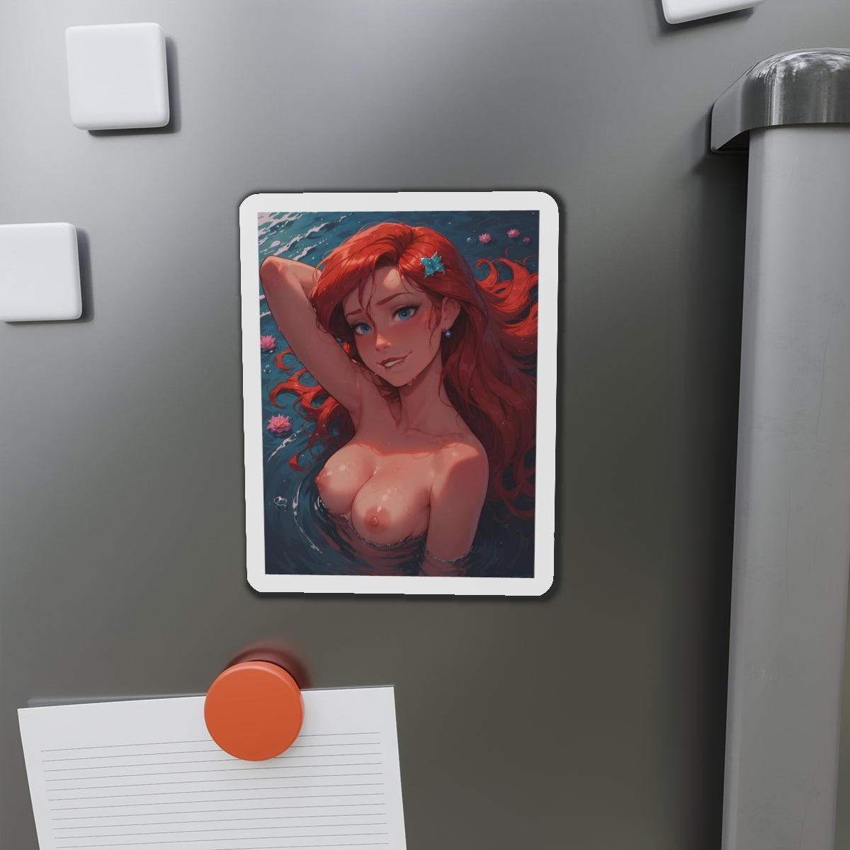 Sexy Waifu Magnet | Yuri | Sexy Anime Magnet | Lewd Anime Magnet | Otaku | Waifu | Waifu Magnet | NSFW | Funny