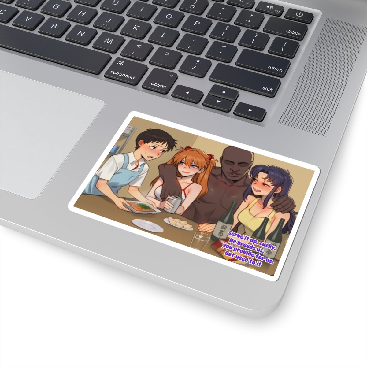 Hentai Sticker | Blacked | Hentai NSFW Sticker | Cuck Fetish | Funny