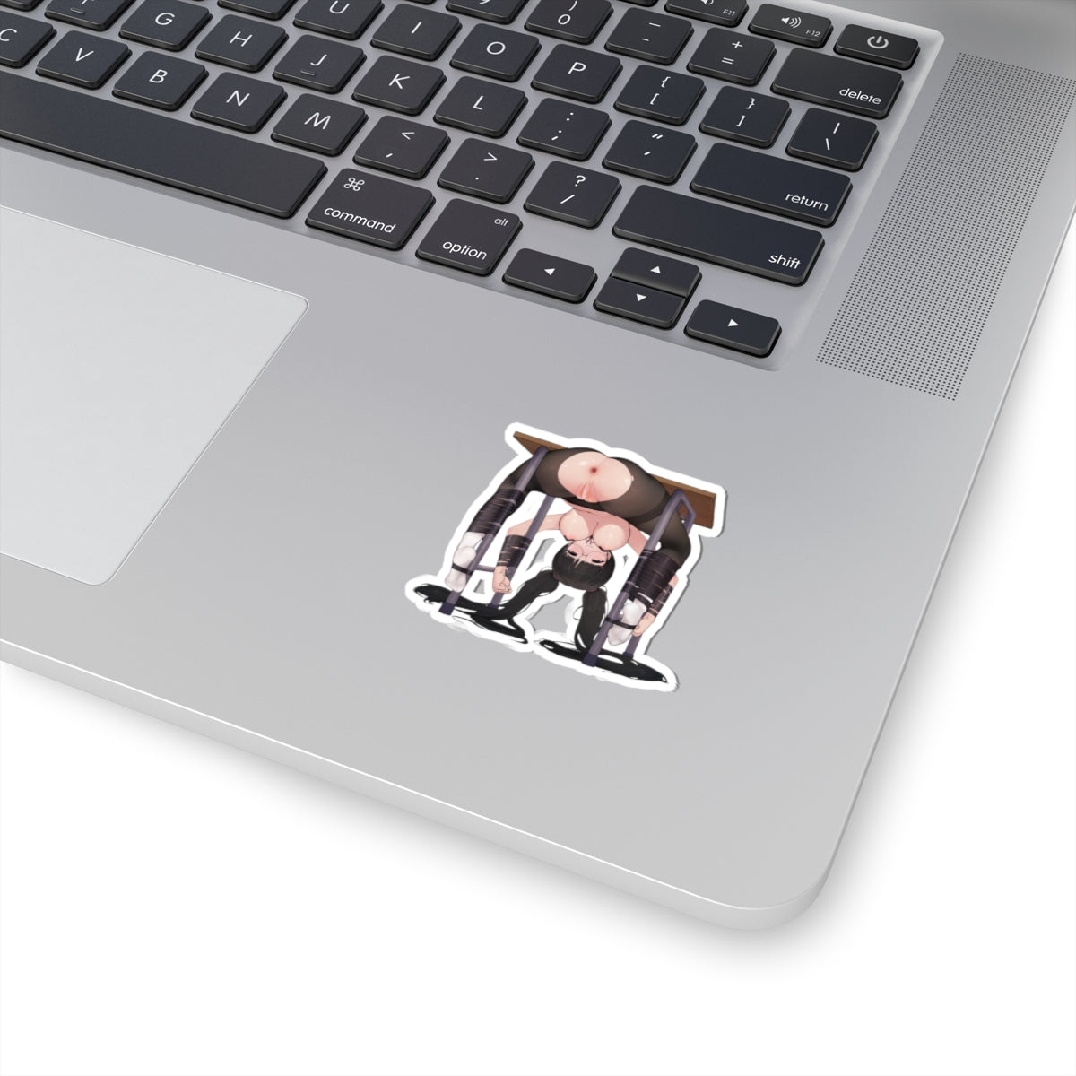 Lewd Anime Girl Sticker | Hentai Sticker | Lewd | Rule 34 | Otaku | Waifu | Constrained | Bondage | Cum Dump | Nipple Piercing | BDSM | Slave | Rayasi