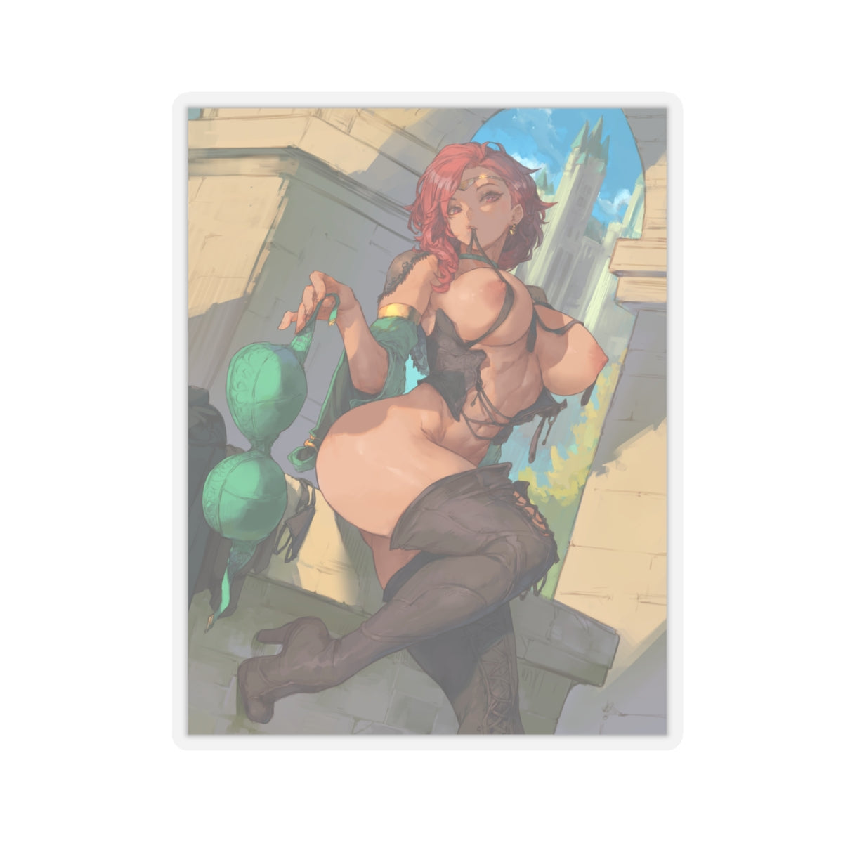 Sexy Waifu Sticker | Yuri | Hentai | Oppai