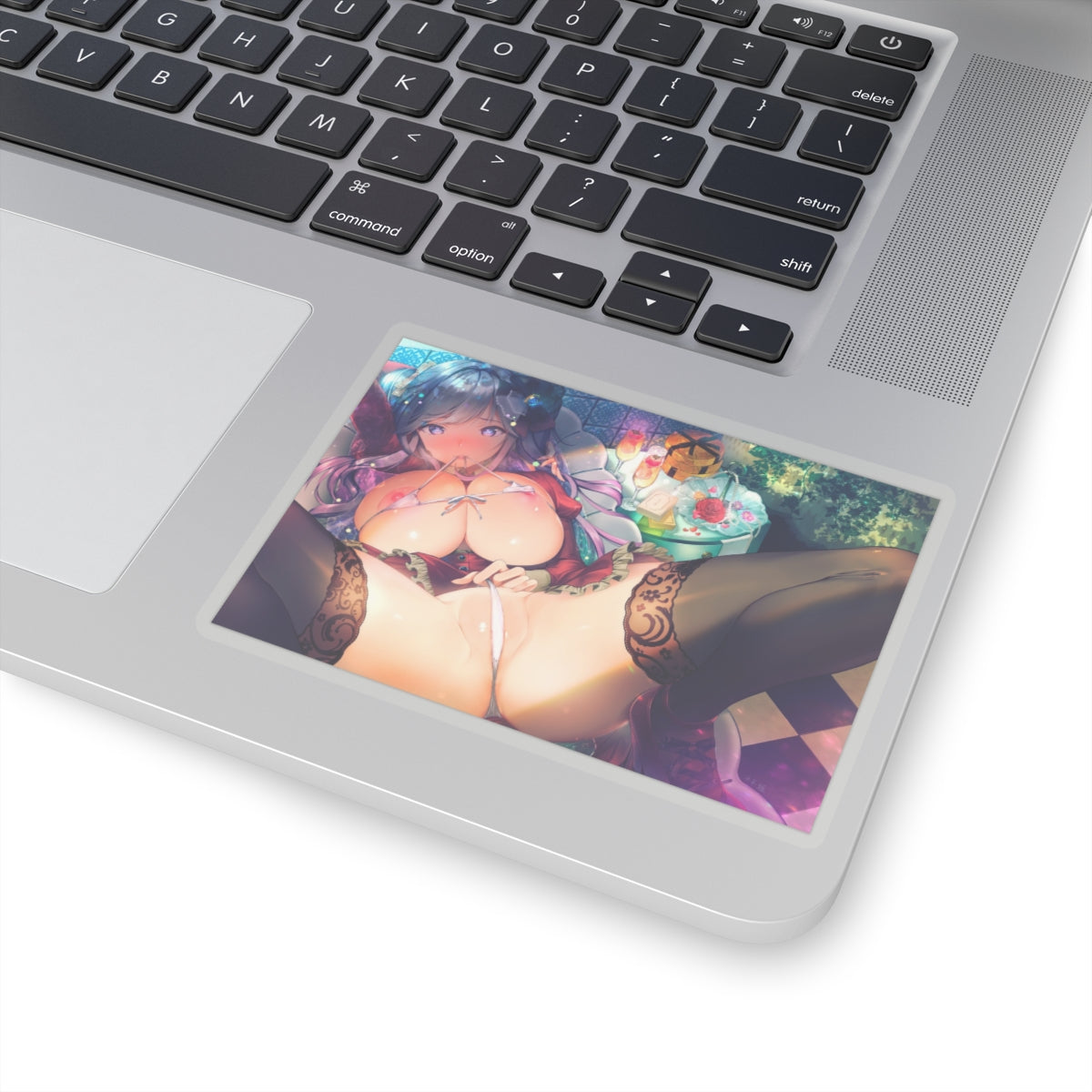 Sexy Waifu Sticker | Large Breasts | Beautiful | Lewd Sticker | Lewd Anime Sticker | Hentai Sticker | Tits | Boobs | Breasts