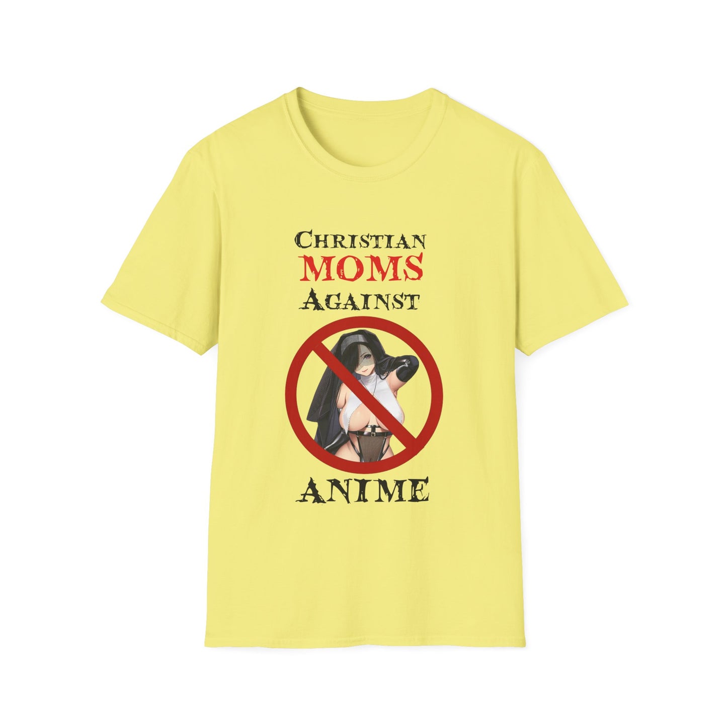 Christian Moms Against Anime | Funny Anime Shirt | Funny Tee | Weeb | Otaku | Funny