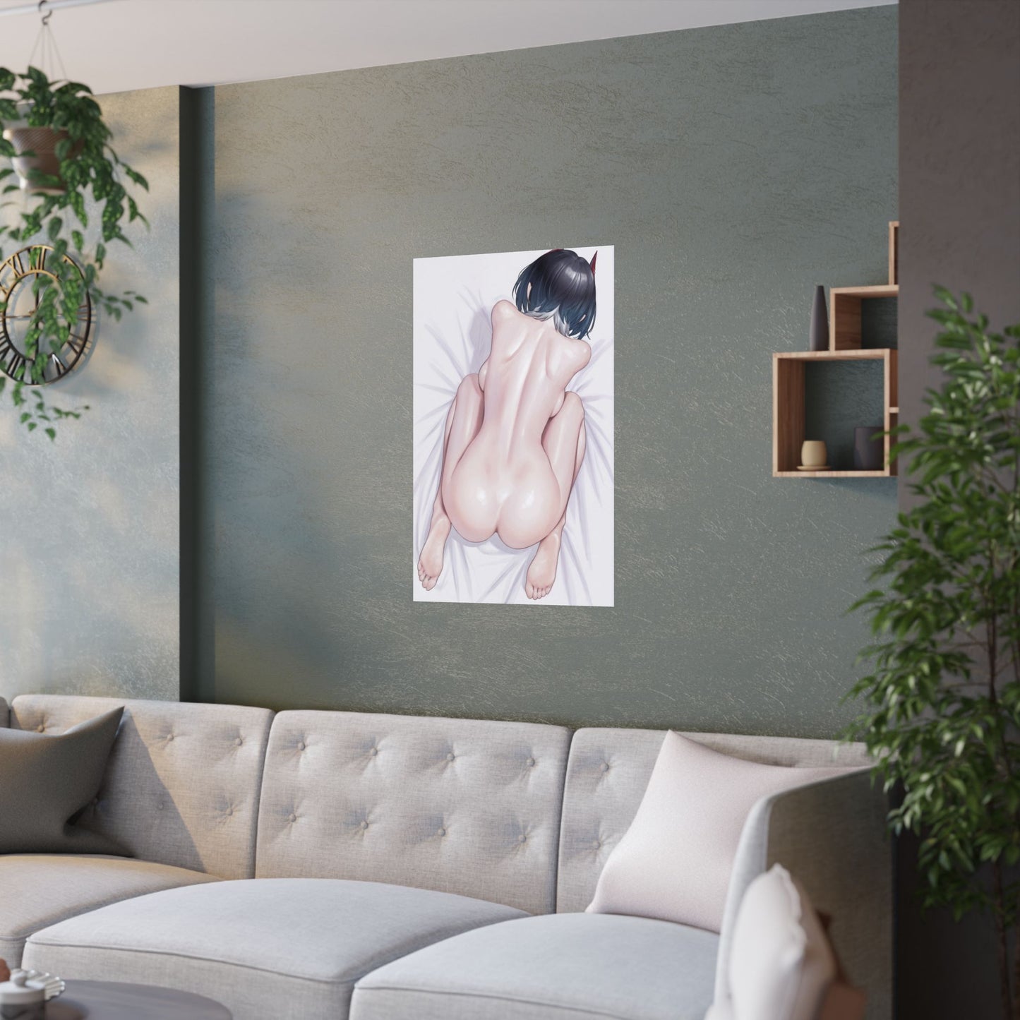 Sexy Waifu Poster | Ecchi | Nude Art