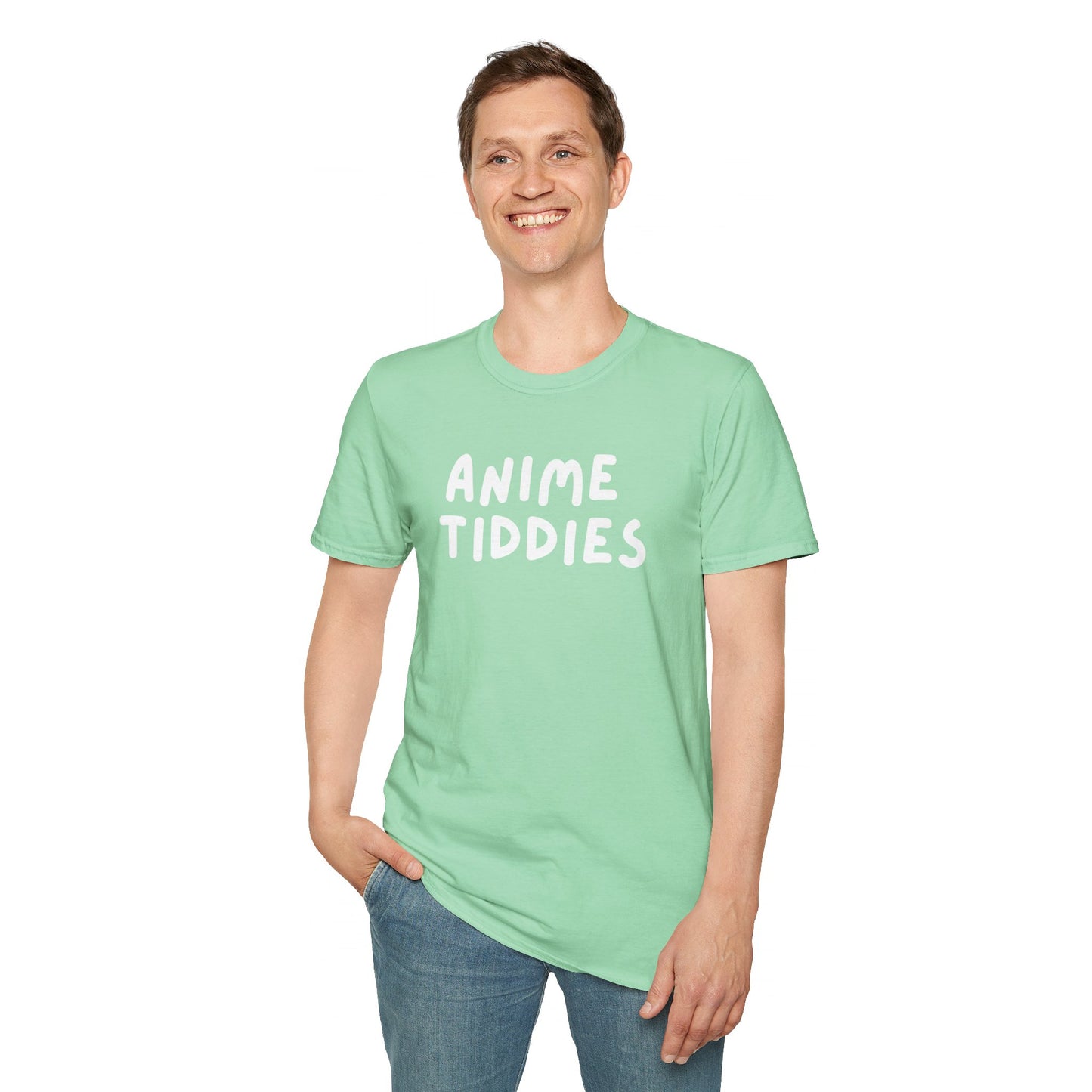Anime Tiddies T-Shirt | Anime T-Shirt | Anime Merch | Funny Anime Shirt | Otaku | Weeb | Funny