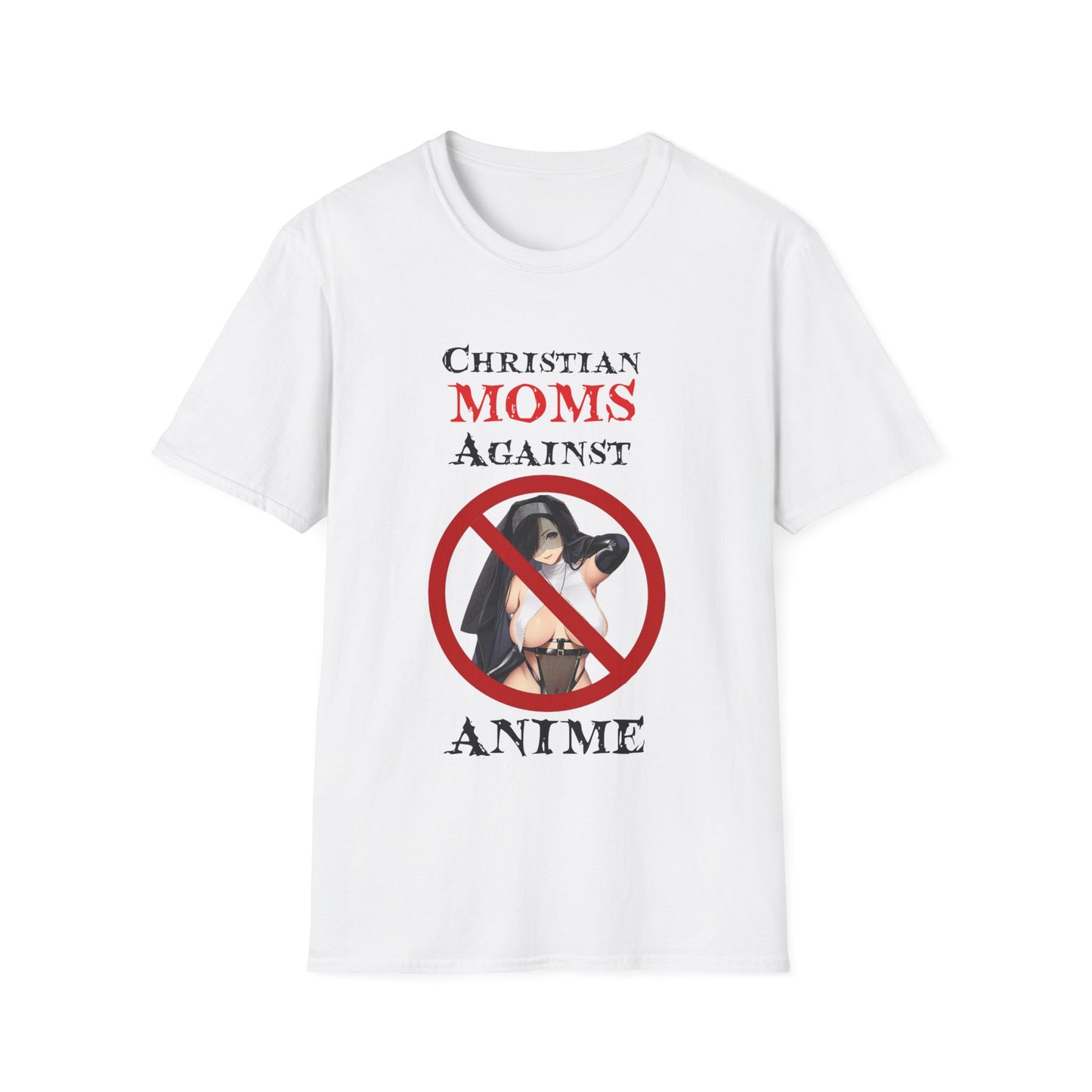 Christian Moms Against Anime | Funny Anime Shirt | Funny Tee | Weeb | Otaku | Funny