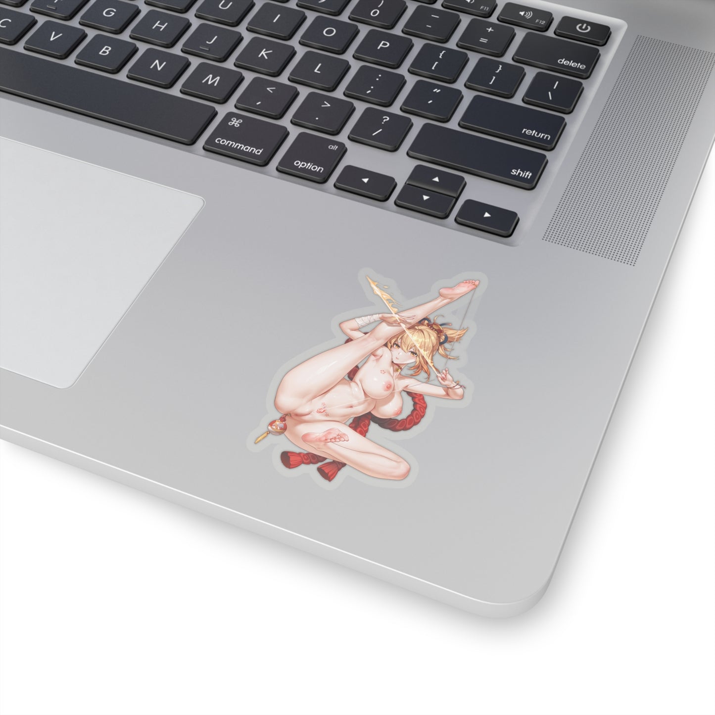 Lewd Yoimiya Sticker | Yoimiya Sticker | Sexy Anime Sticker | Lewd Anime Sticker | Waifu | Otaku | Genshin Impact | Bow | Arrow | Blond Hair | Feet
