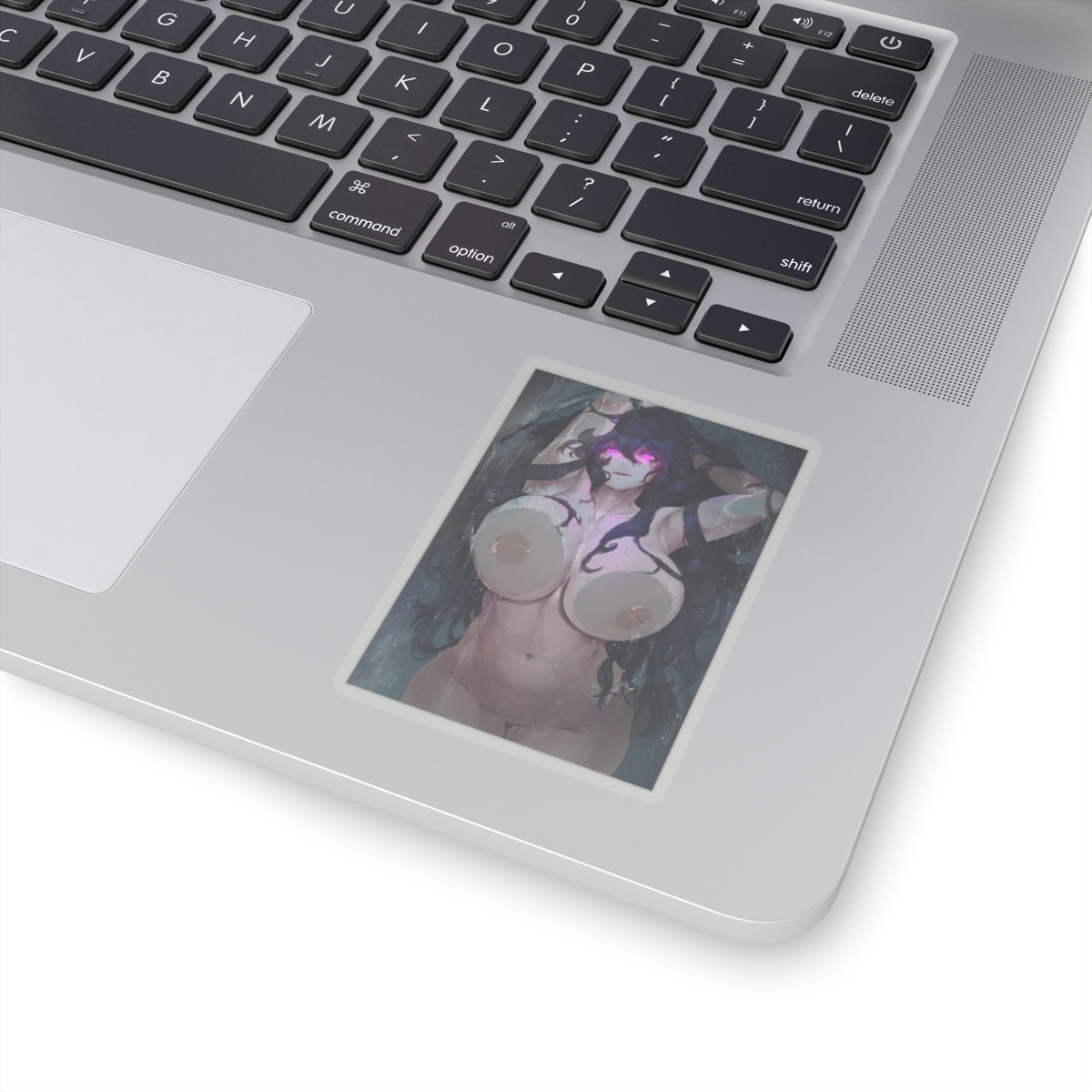 Tits pressed agains Glass Sticker | Huge Breasts | Lewd Sticker | Lewd Anime Sticker | Hentai Sticker | Large tits | Big Boobs