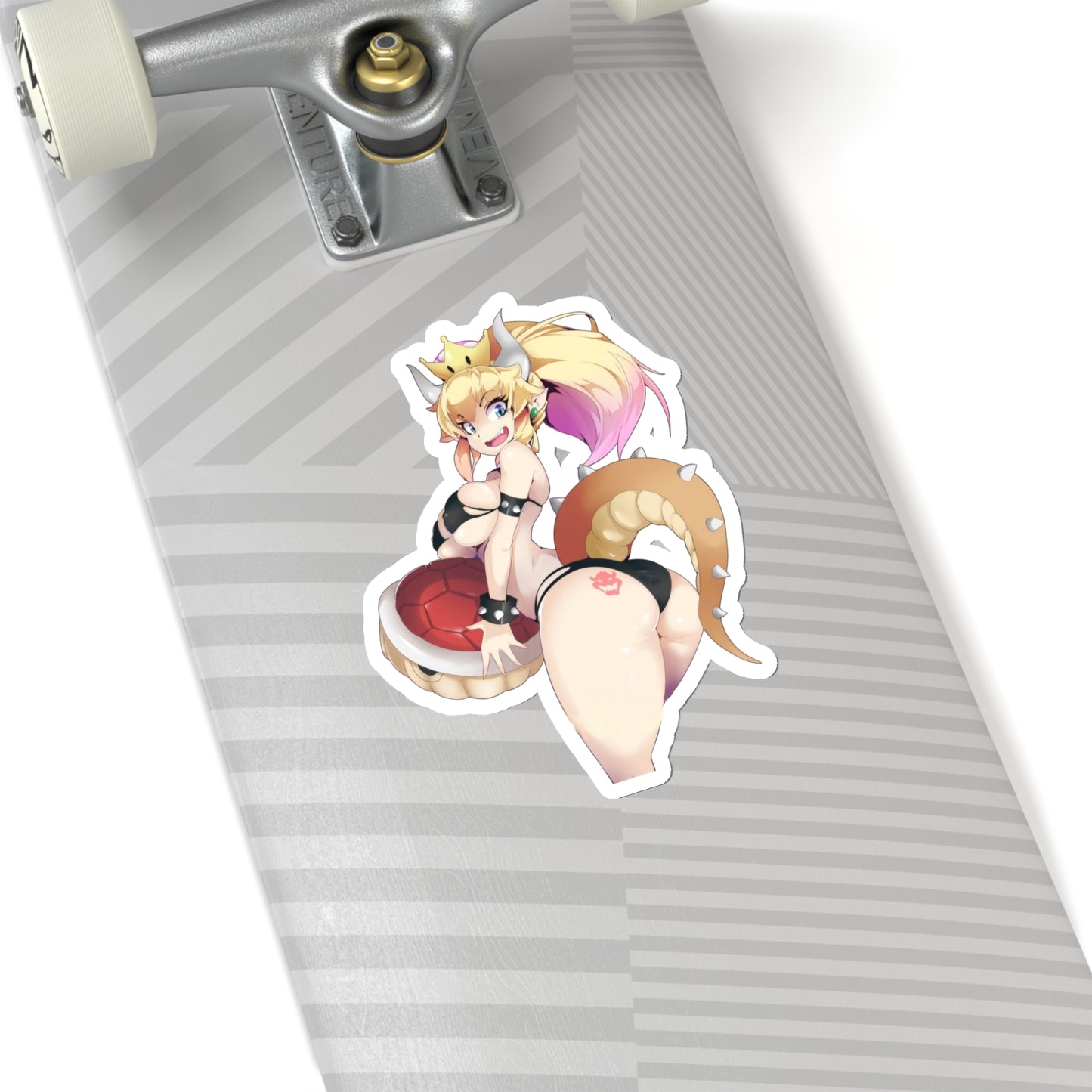 Lewd Bowsette Sticker | Sexy Ass | Uncensored Anime | Mario | Monster | Otaku | Waifu | Sexy Butt