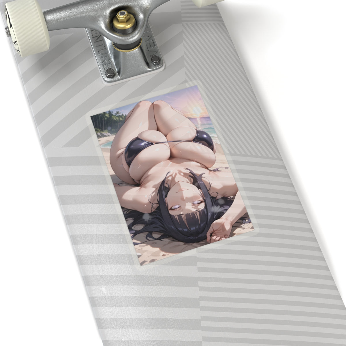 Hentai Ninja Girl Sticker | Oppai | Hentai NSFW Sticker | Huge Tits | Beach | Ecchi | Bikini