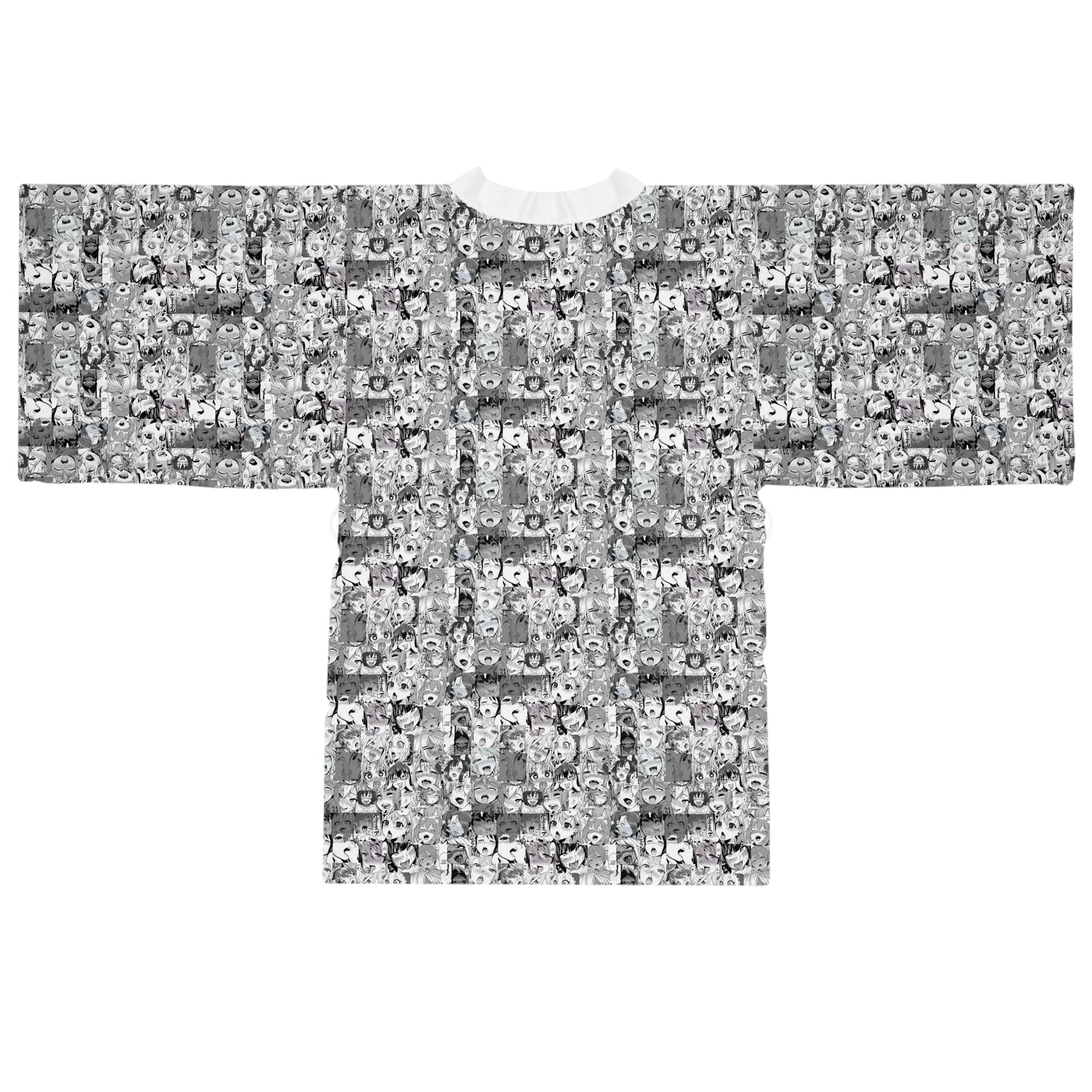 Ahegao Kimono Robe, Unique Fashion Statement