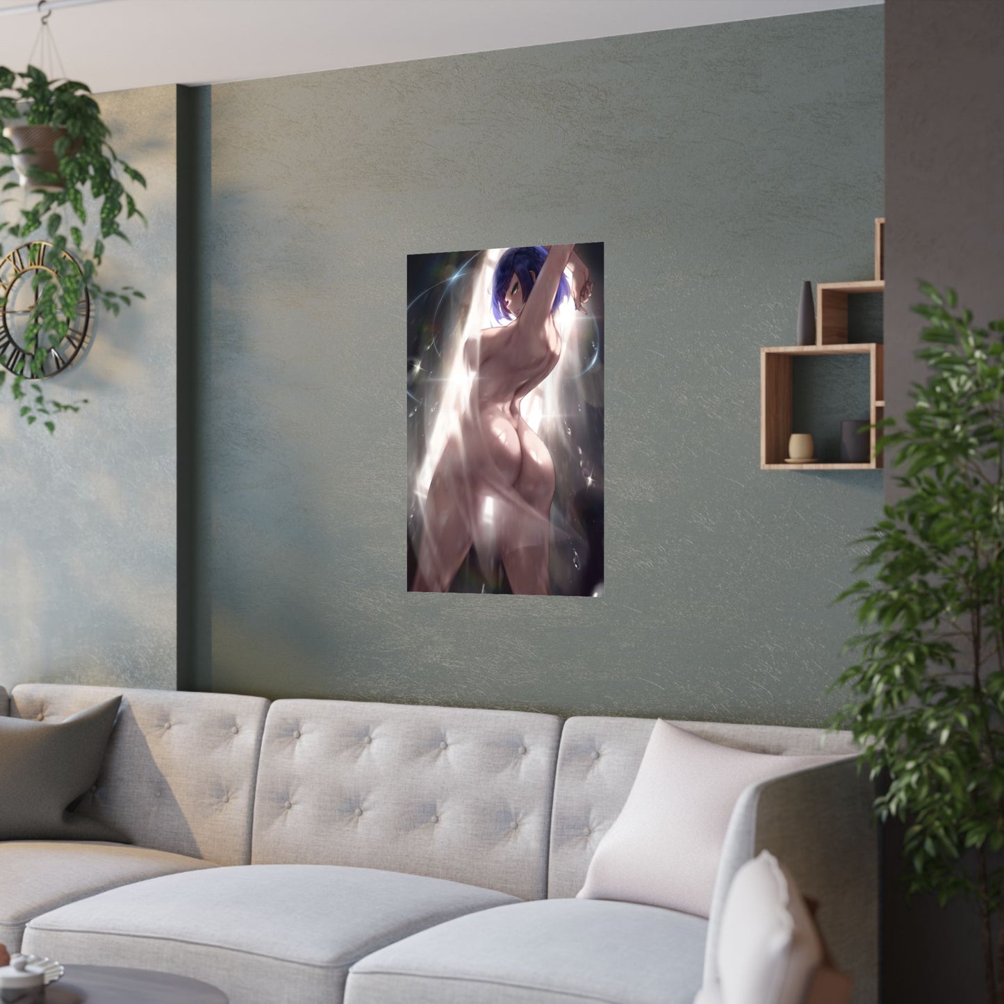 Sexy Waifu Poster | Ecchi | Nude Art