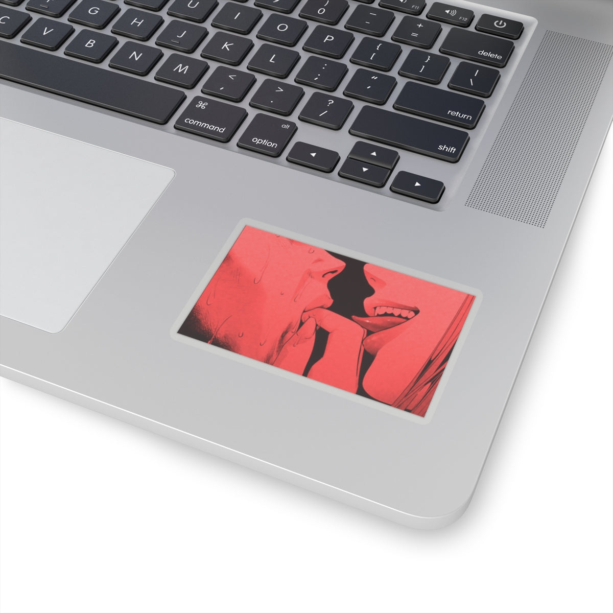 Lewd Sticker | Prison | Finger In Mouth