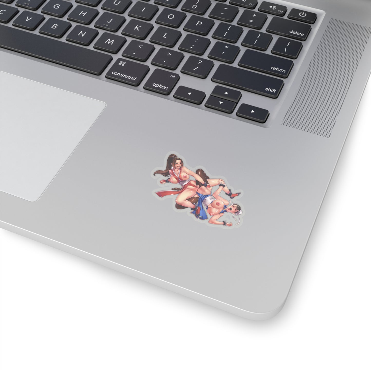 Lewd Chun-Li And Mai Shiranui Sticker | Scissoring | Lesbian | Yuri | Streetfighter Sticker | Uncensored Anime | Lewd Anime Sticker | Tits | Boobs | King Of Fighters | Sexy Anime Sticker | Nami