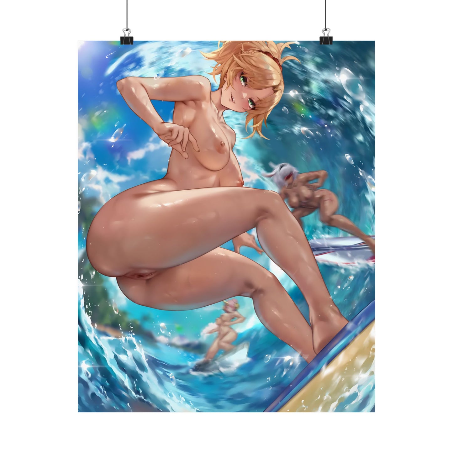 Sexy Waifu Poster | Hot Anime Girl | Sexy Poster | Erotic | Ecchi Poster