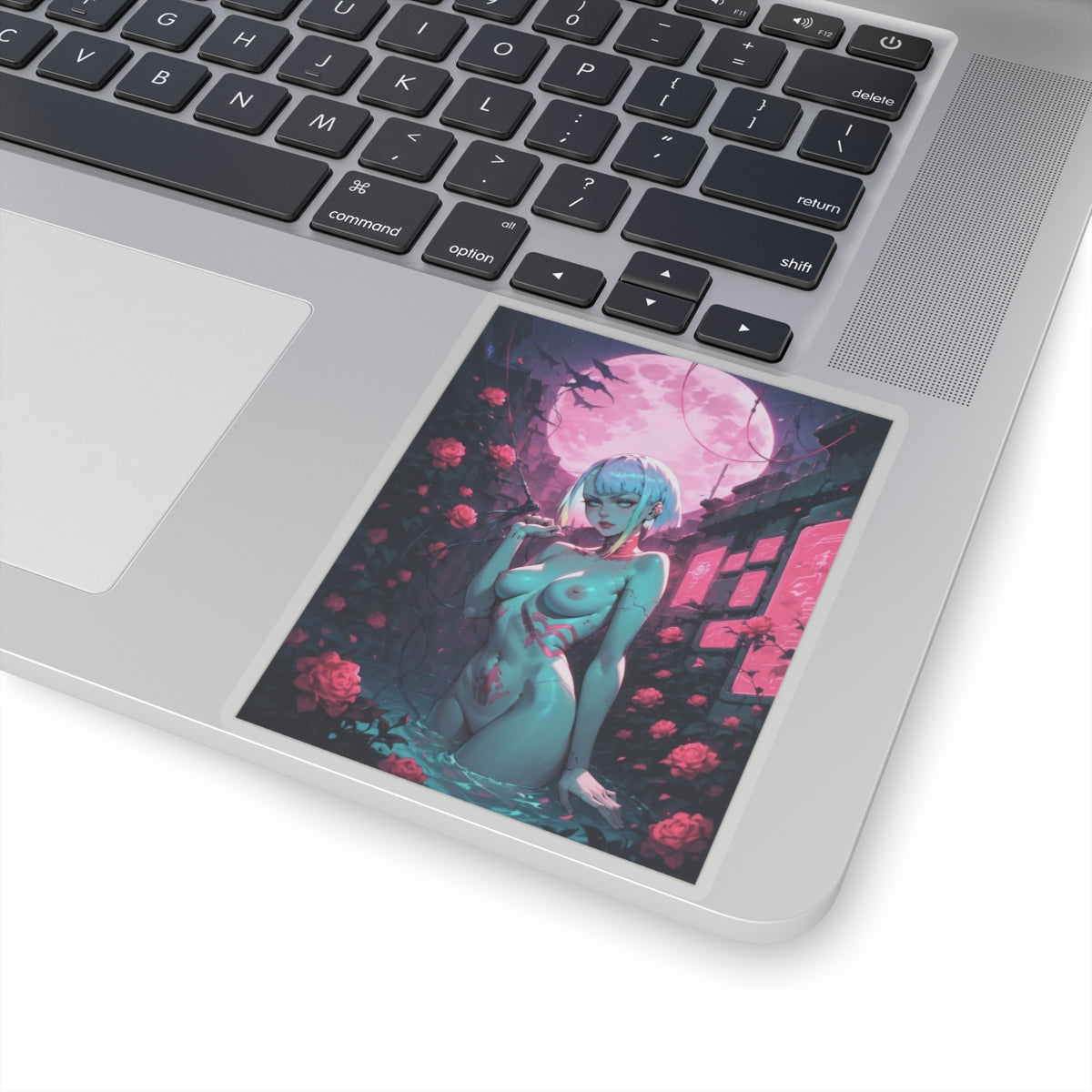 Sexy Cyberpunk Waifu Sticker | Lucy | Hentai | Oppai