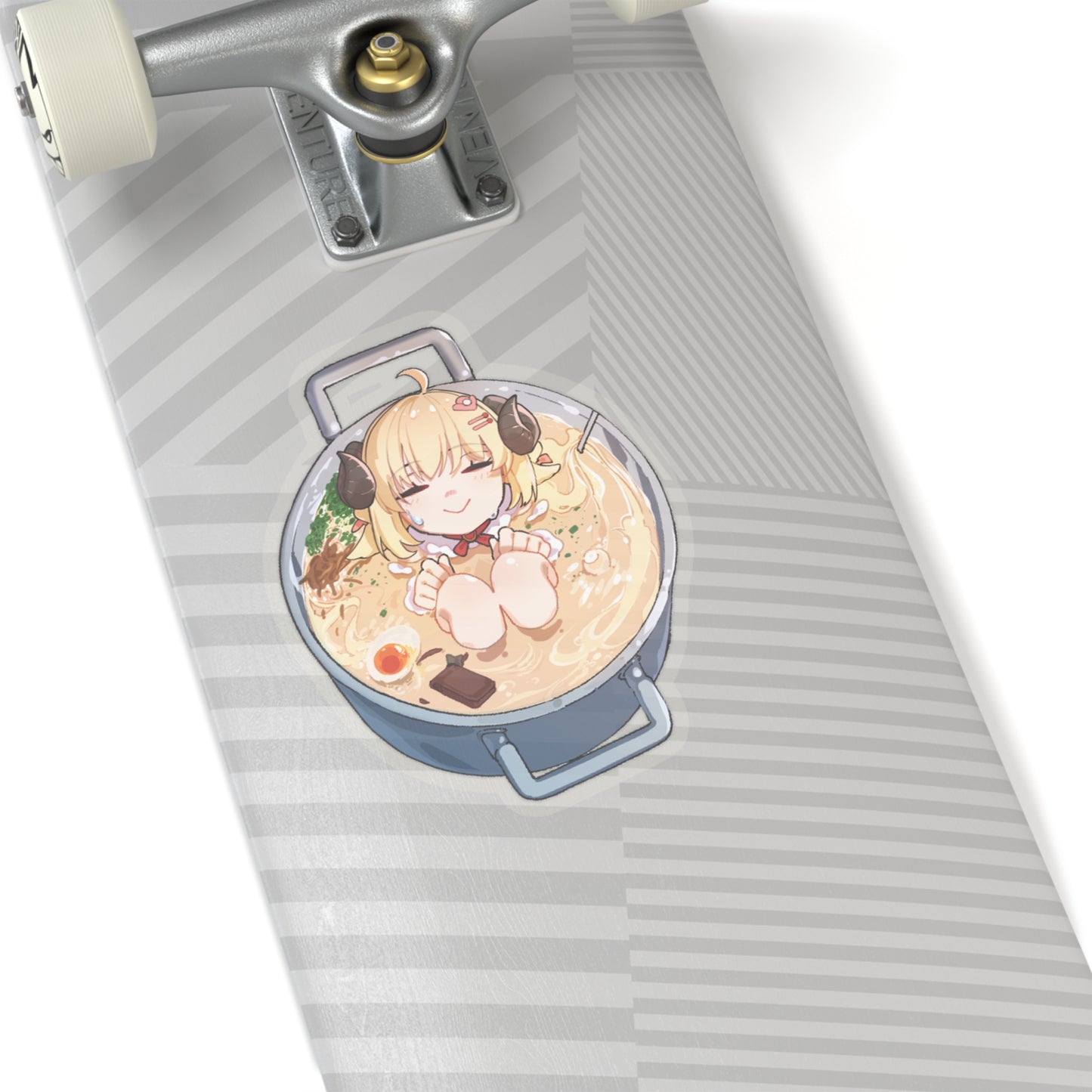 Funny Anime Sticker | Girl Cooked | Kiss-Cut Sticker | Uncensored Anime | Otaku | Waifu | Sexy Anime Sticker | Hololive | Vtuber