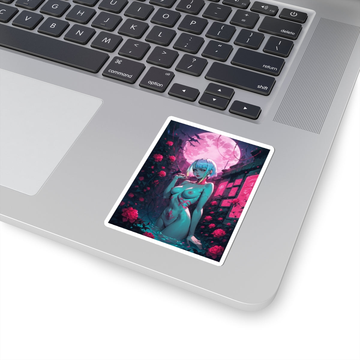 Sexy Cyberpunk Waifu Sticker | Lucy | Hentai | Oppai