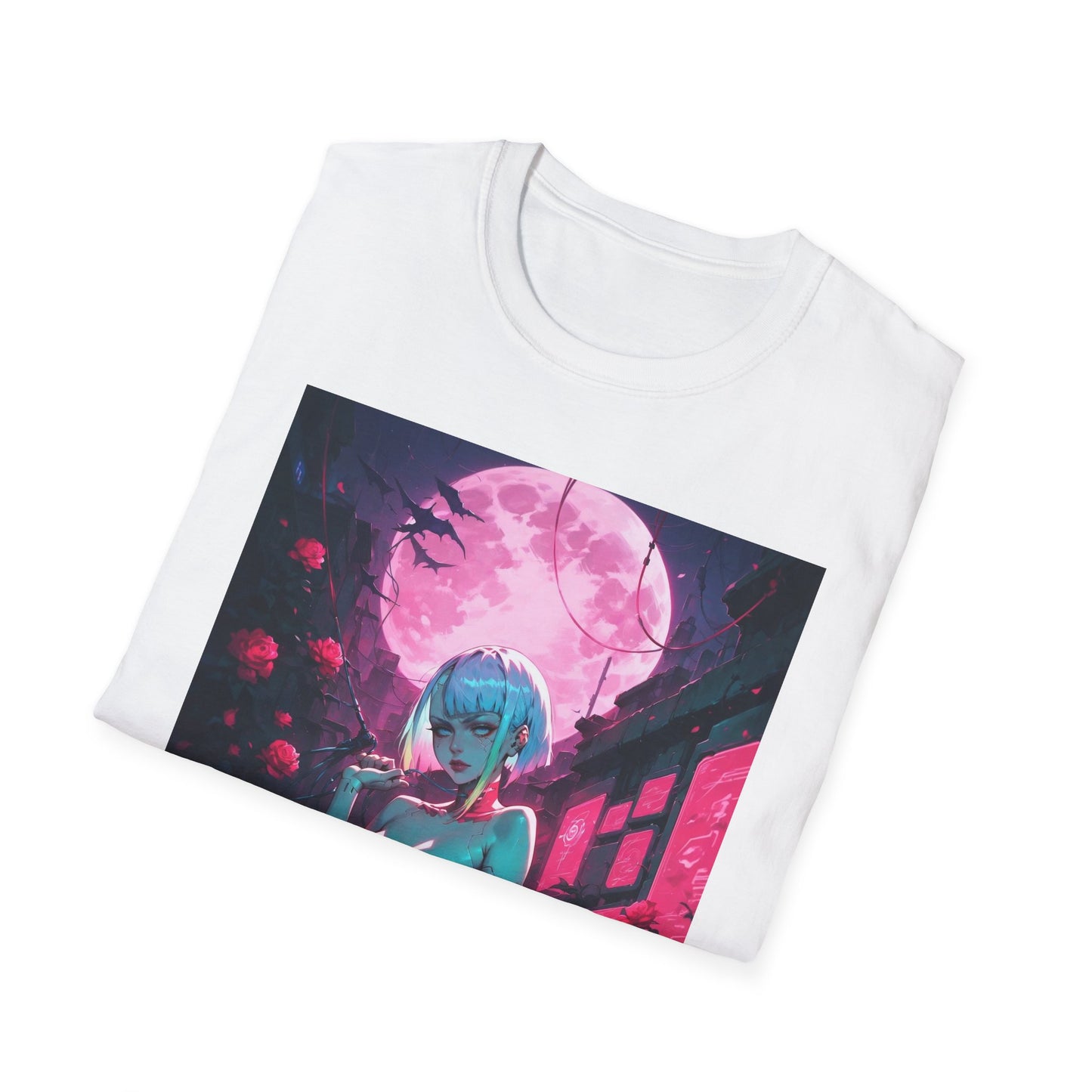 Lewd Cyberpunk Waifu T-shirt | Lucy | Ecchi | Waifu | Otaku | Oppai