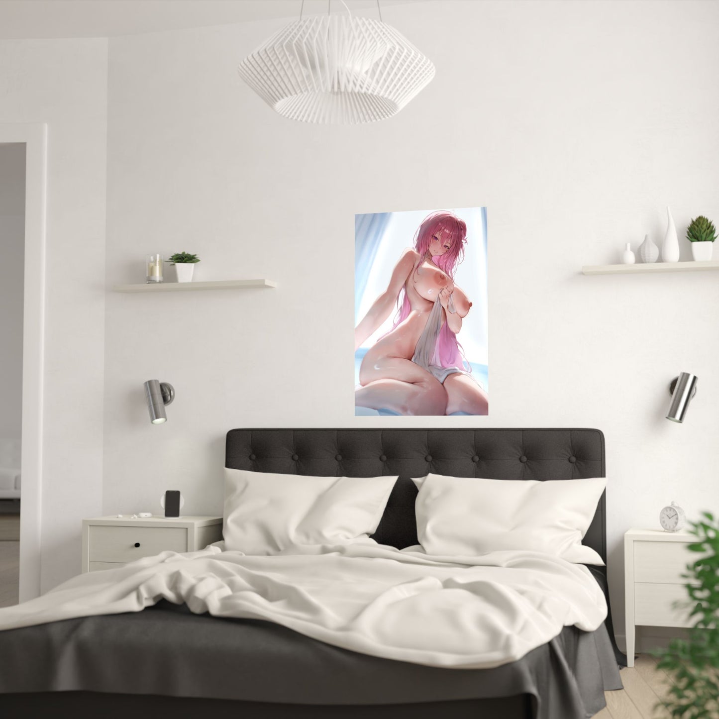 Sexy Waifu Poster | Ecchi | Nude Art