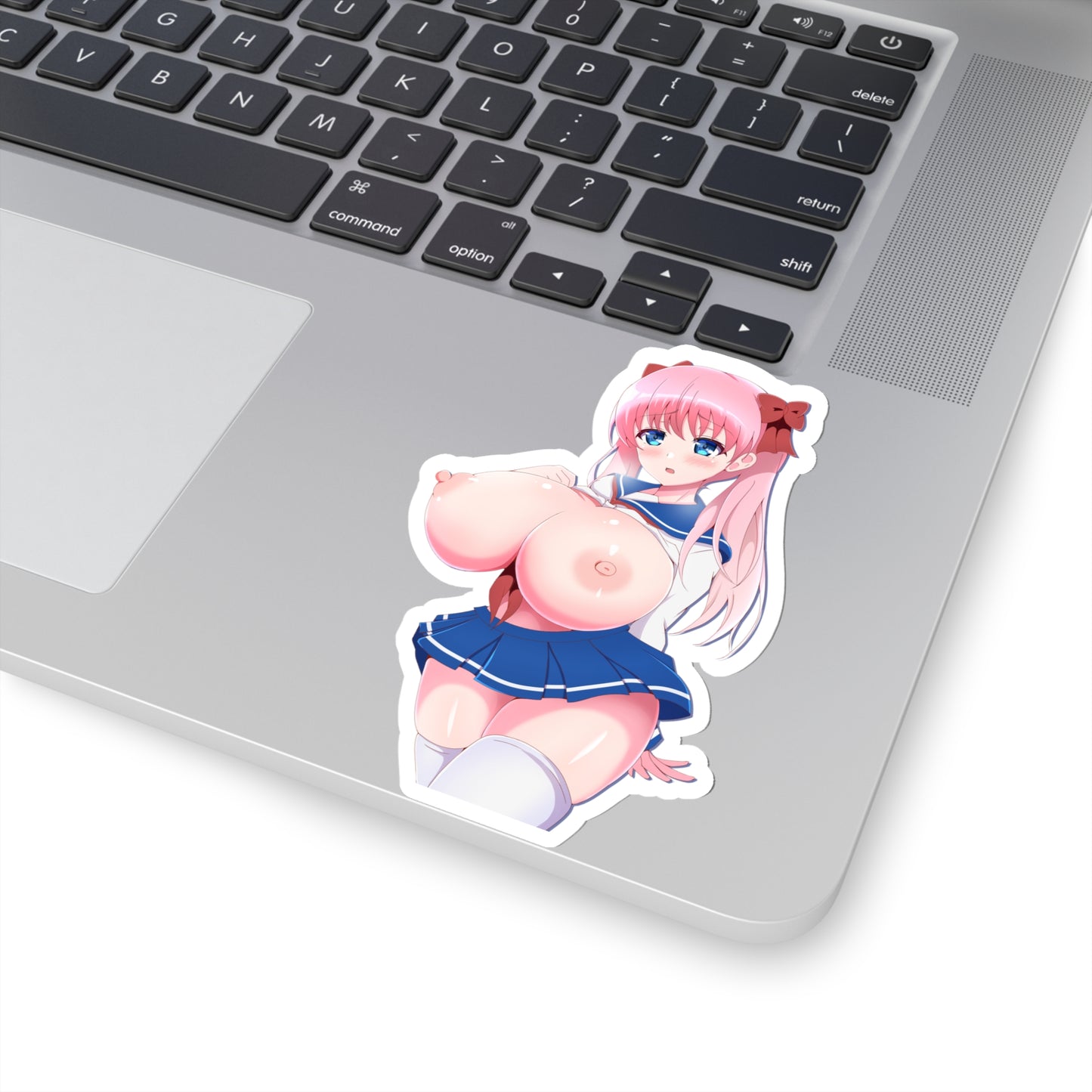 Lewd Nodoka Haramura Sticker | Huge Tits | Lewd Anime Sticker | Saki | Big Boobs | Tits | Otaku | Waifu | Uncensored Anime | Sexy Anime Sticker | Ginger | Red Hair | Red Head