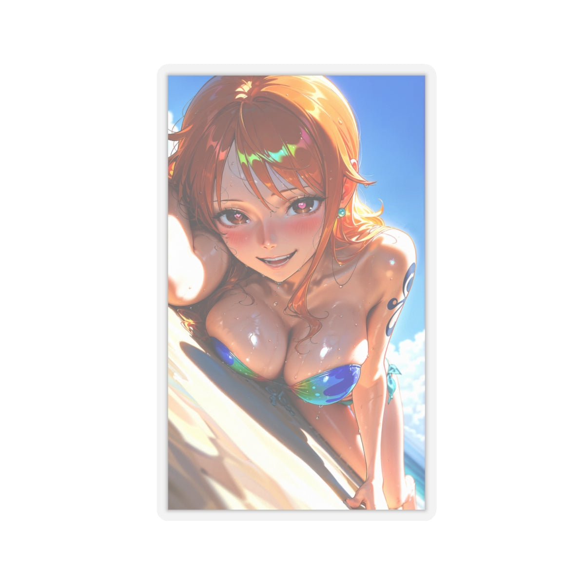 Lewd Pirate Sticker | GInger | Hentai NSFW Sticker | Redhead