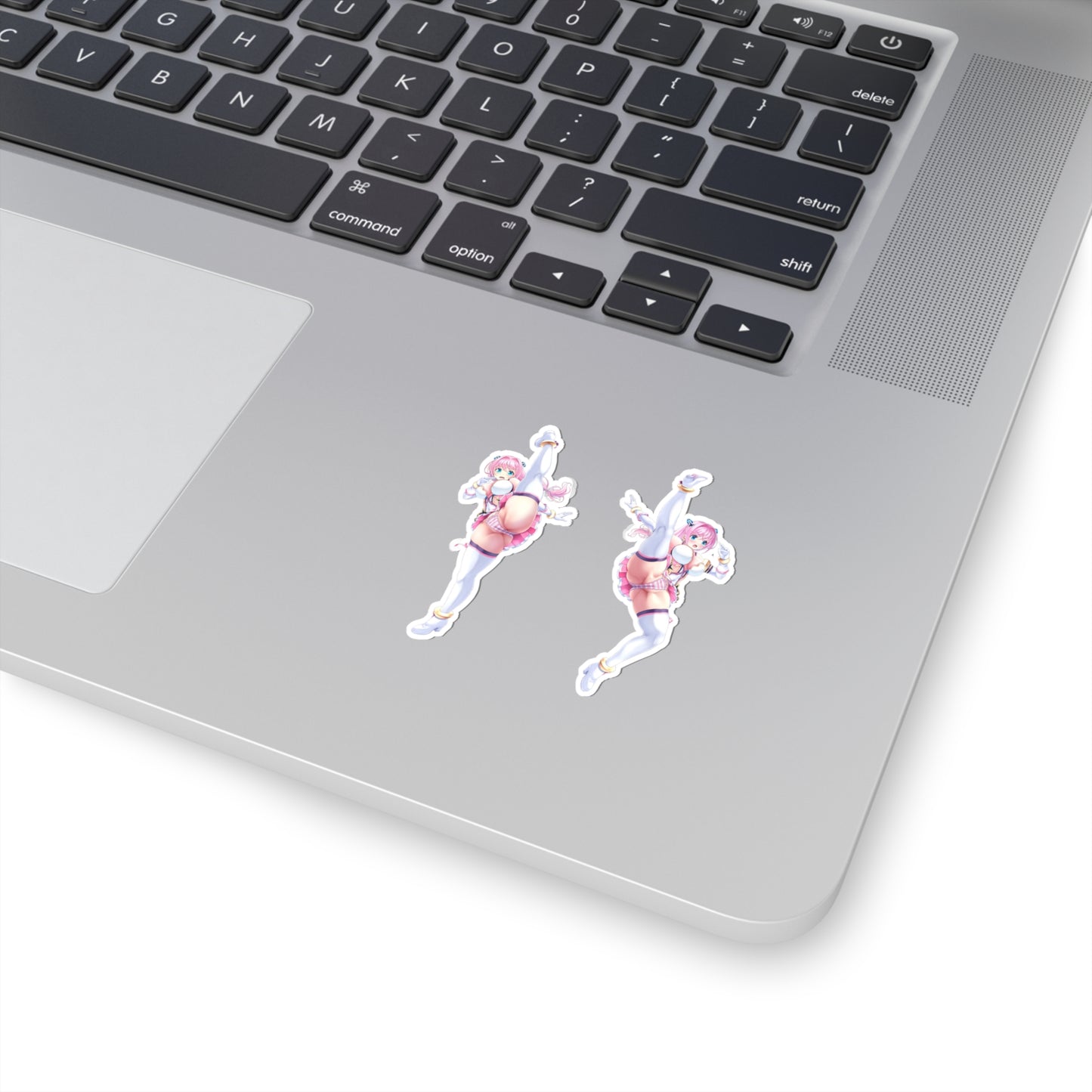 Lewd Cheery Pink Sticker | 2 Stickers For The Price of 1 | Sexy Kick | Sexy Anime Sticker | Lewd | Waifu | Otaku | Aigan Tenshi